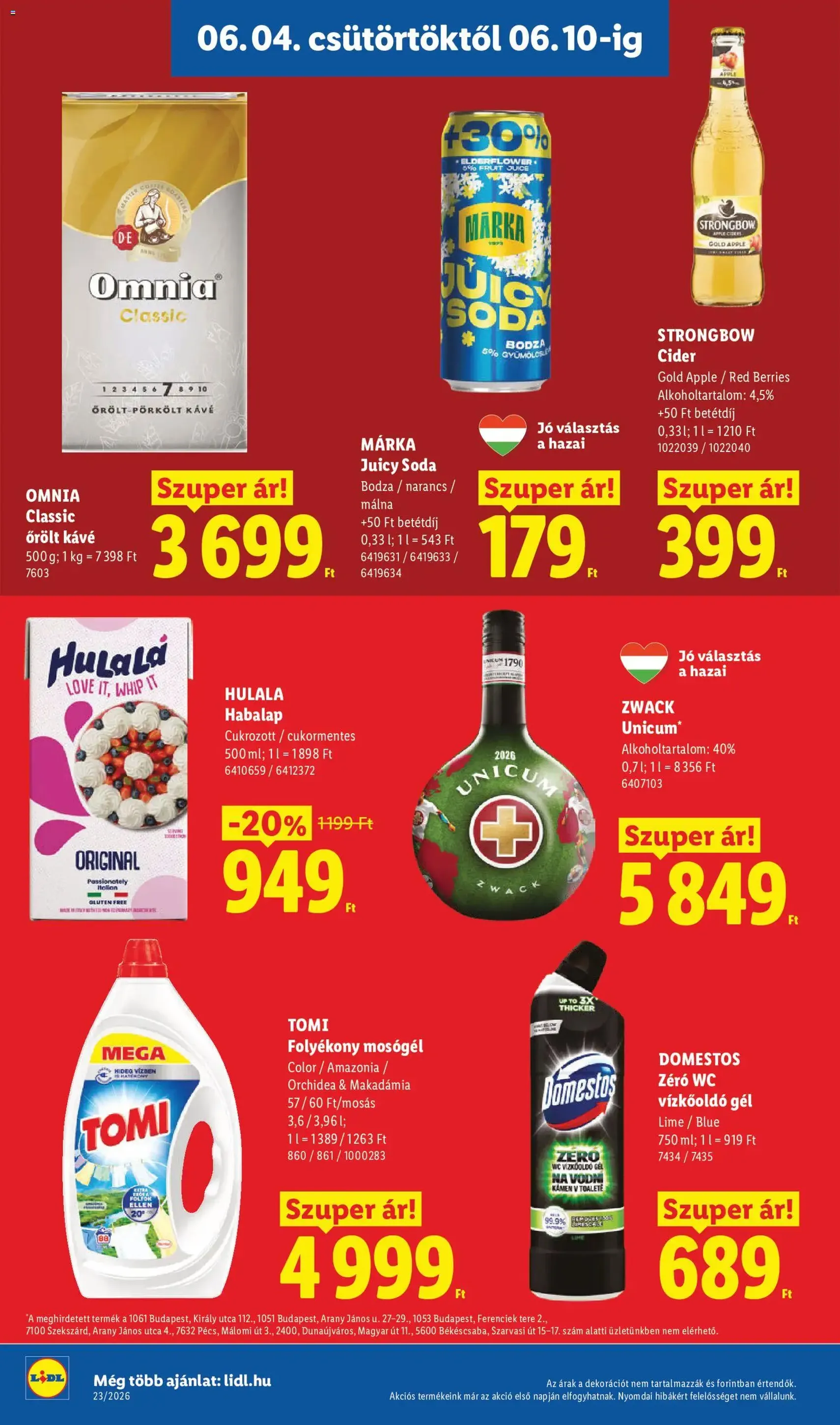 Lidl akciós újság - 2026.06.04. érvényes szórólap 18 oldal 80 oldalból