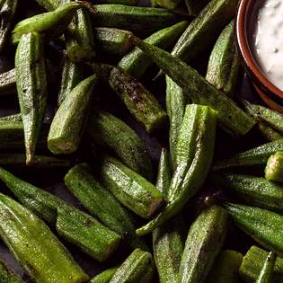 Recipe preview Grilled Okra