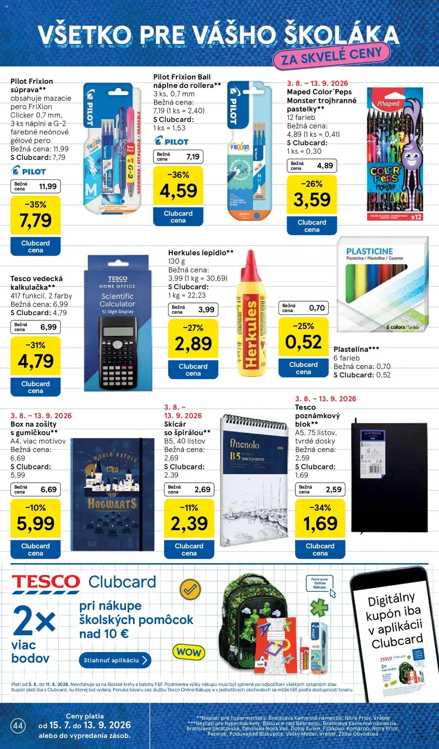 Tesco Hypermarket - leták - platný leták od 05.08.2026 strana 44 z 52