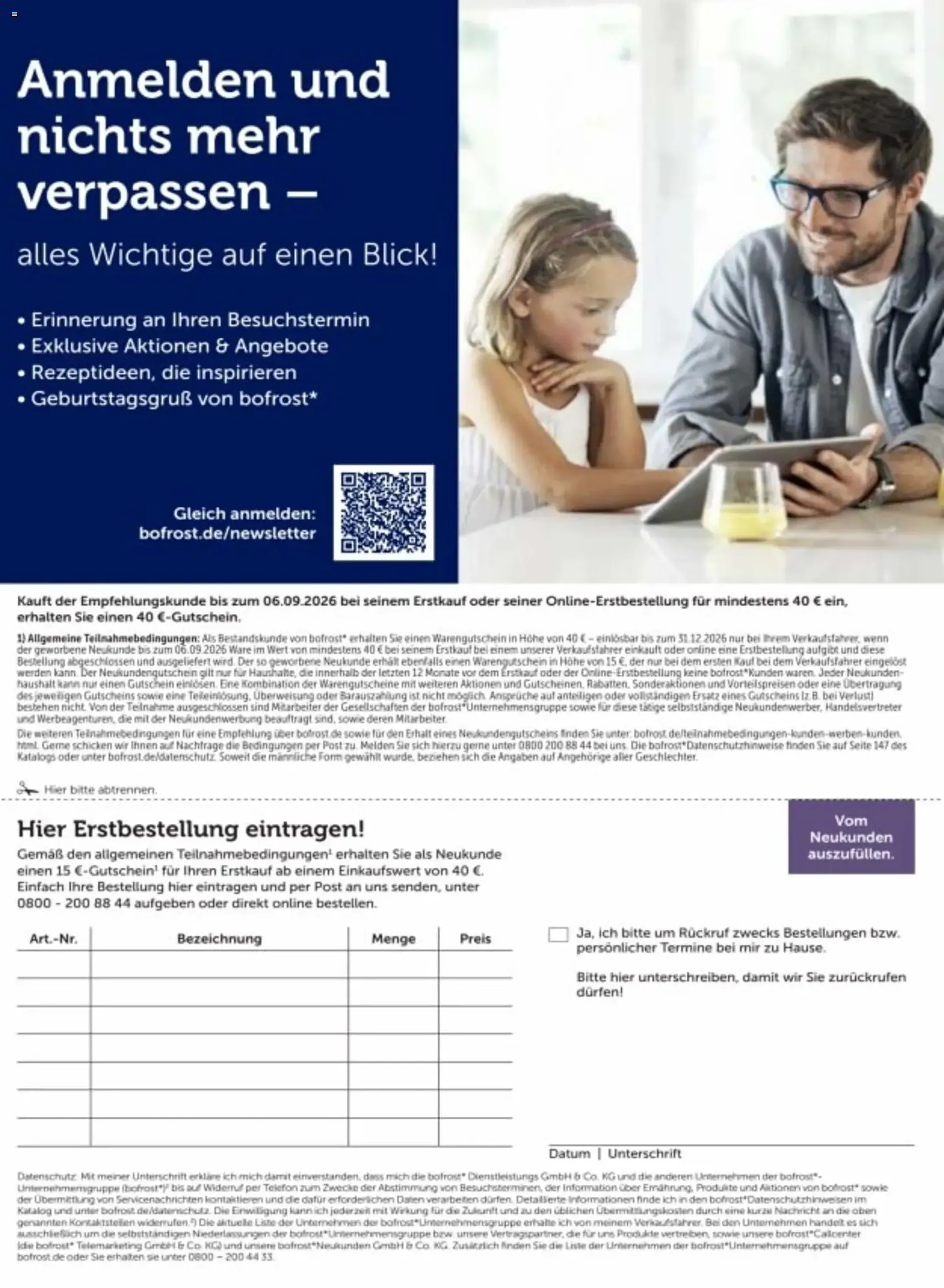 Bofrost Katalog - Gültiger Prospekt ab 06.03.2026, Seite 149 von insgesamt 150