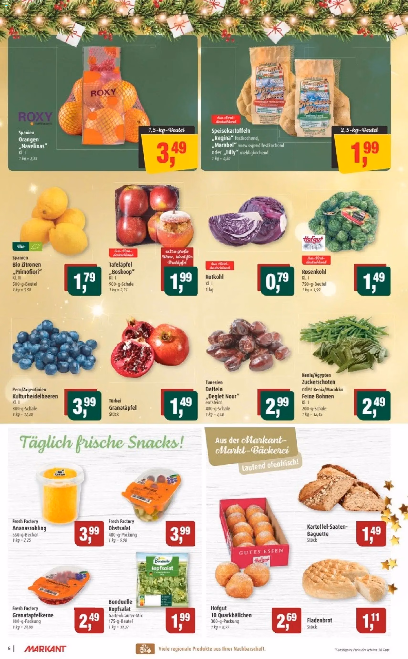 Markant Prospekt - Gültiger Prospekt ab 22.12.2025, Seite 6 von insgesamt 14