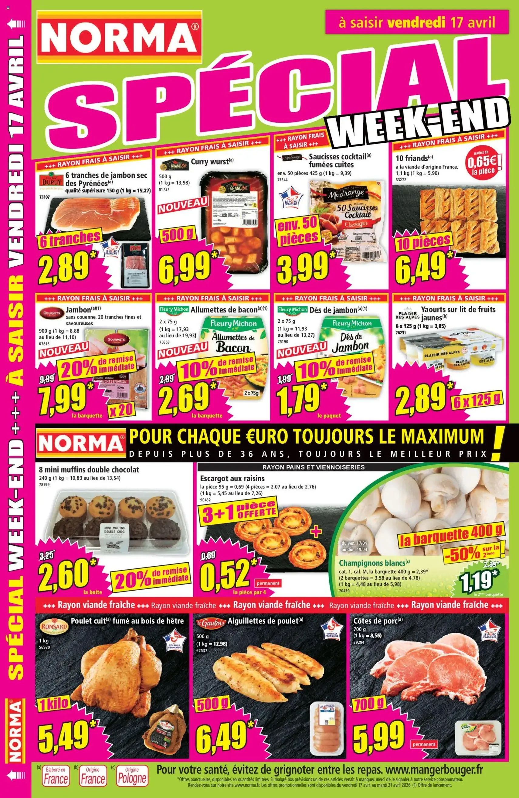 Norma catalogue - brochure valable à partir du 15/04/2026, page 14 sur 14