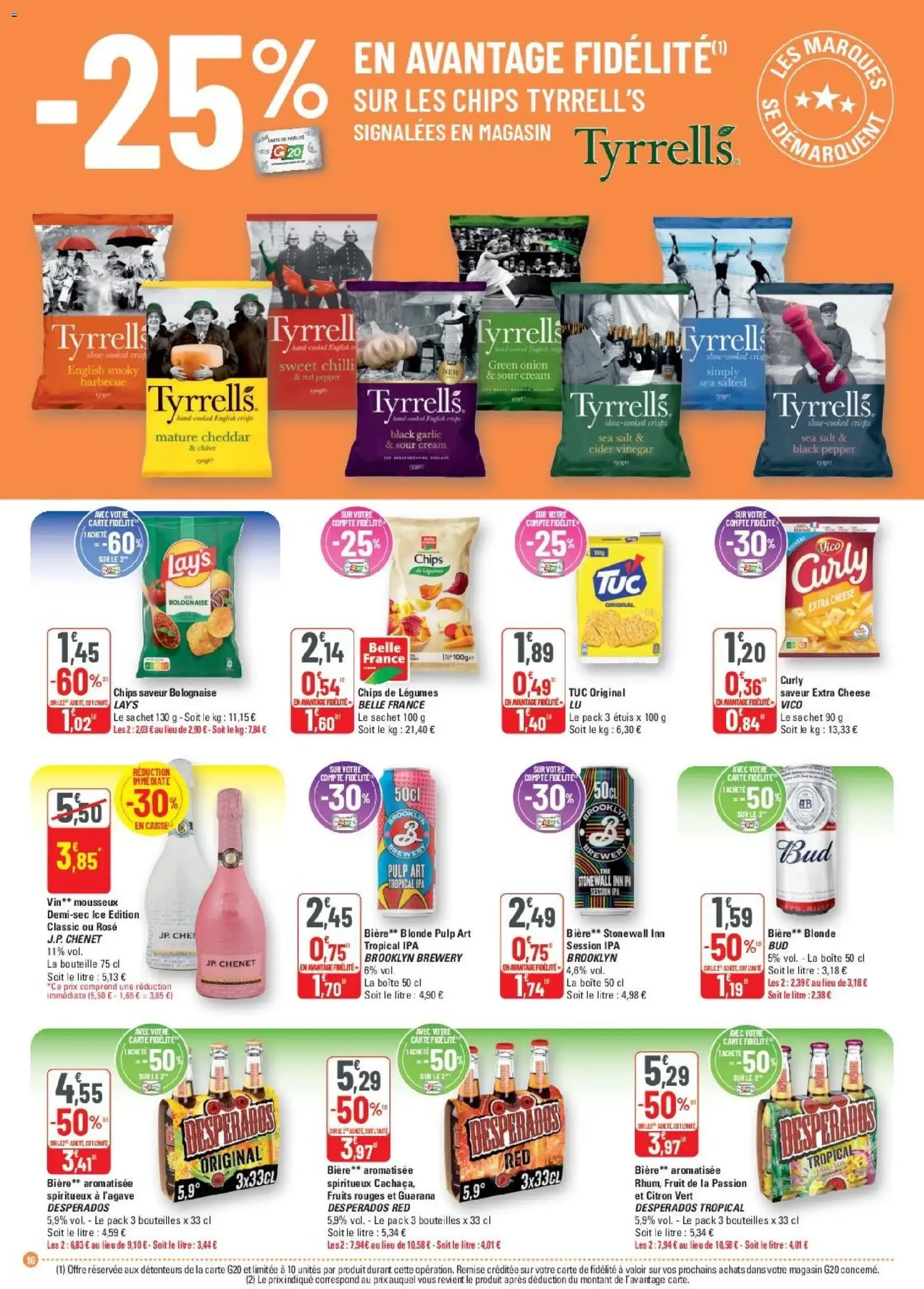 G20 Supermarchés catalogue - brochure valable à partir du 22/04/2026, page 16 sur 20