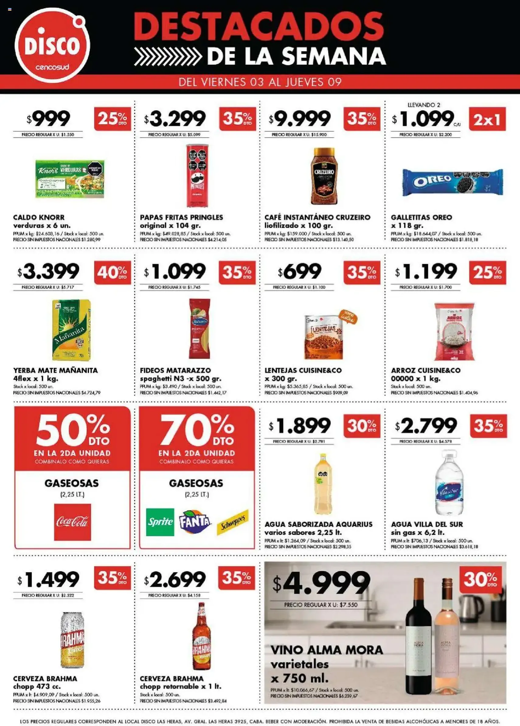 Disco ofertas - folleto válido desde 03/10/2025 página 8 de 9