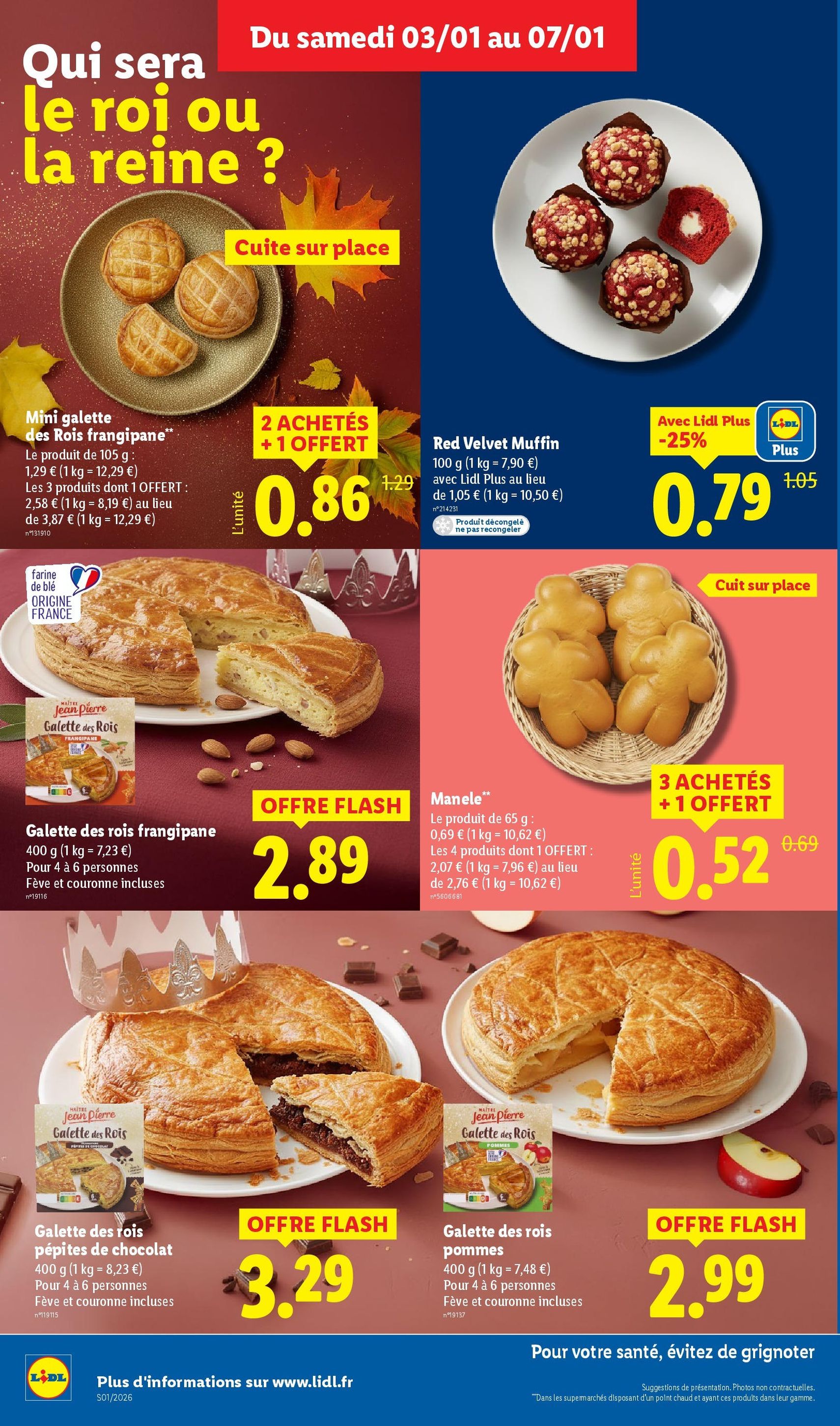 LIDL catalogue semaine 1 - brochure valable à partir du 03/01/2026, page 12 sur 77
