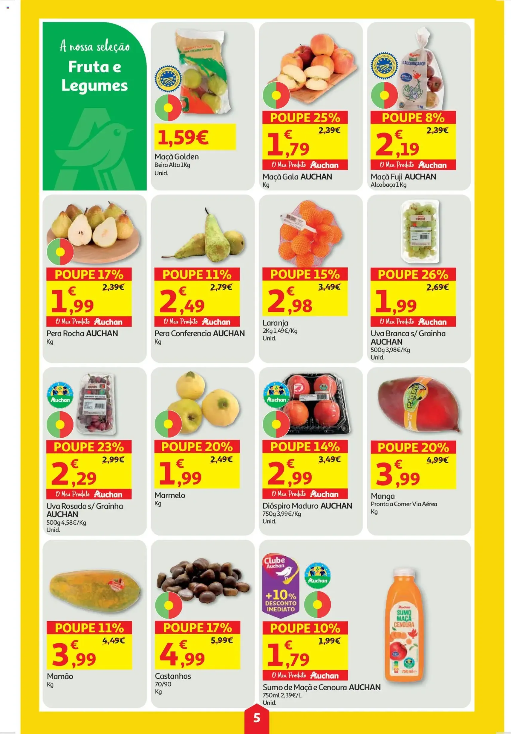 Auchan folheto - folheto válido a partir de 23/10/2025 página 5 de 40 Auchan folheto - folheto válido a partir de 23/10/2025 página 5 de 40