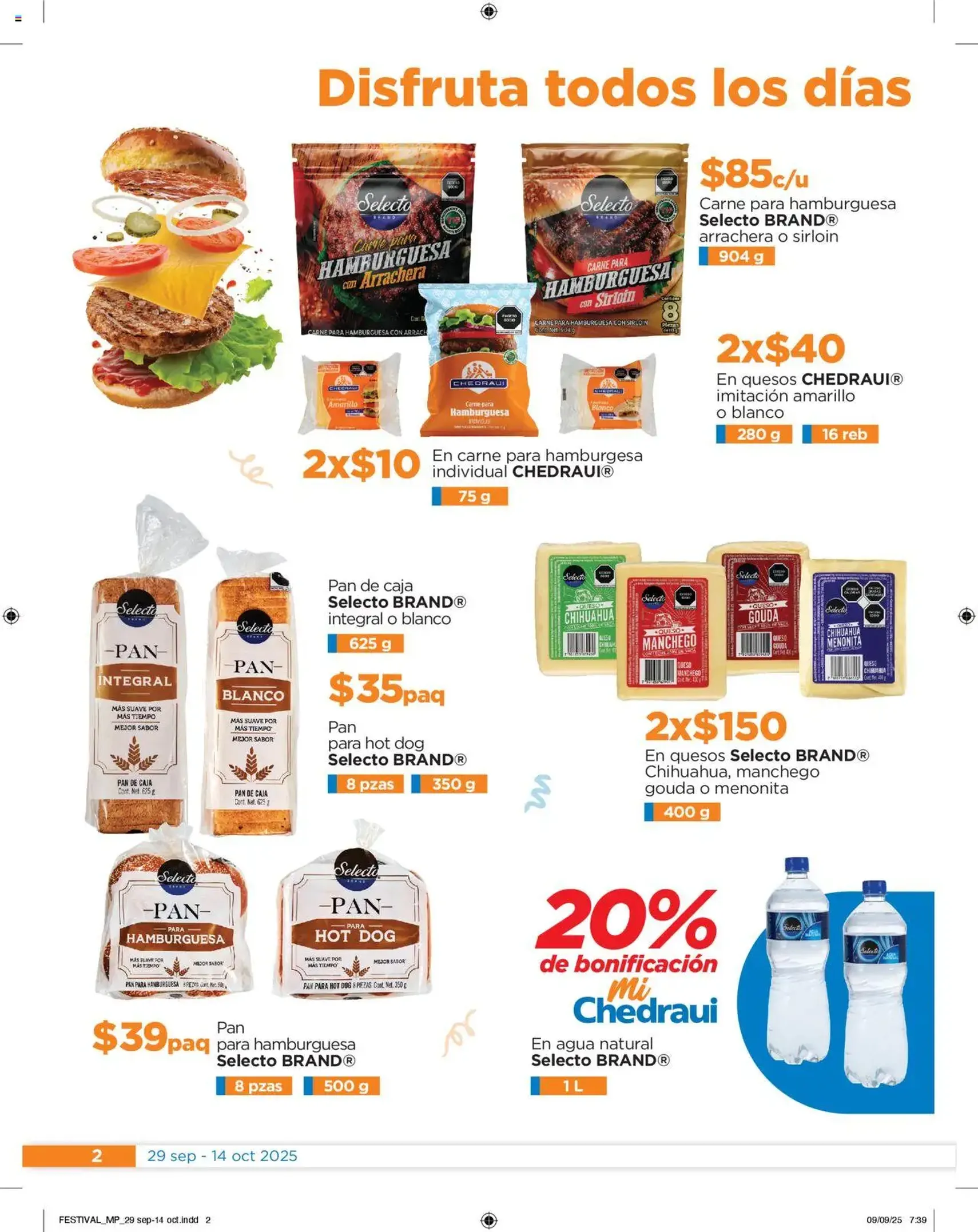Chedraui - Folleto Nuestras marcas propias - folleto válido desde 29/09/2025 página 2 de 16 Chedraui - Folleto Nuestras marcas propias - folleto válido desde 29/09/2025 página 2 de 16
