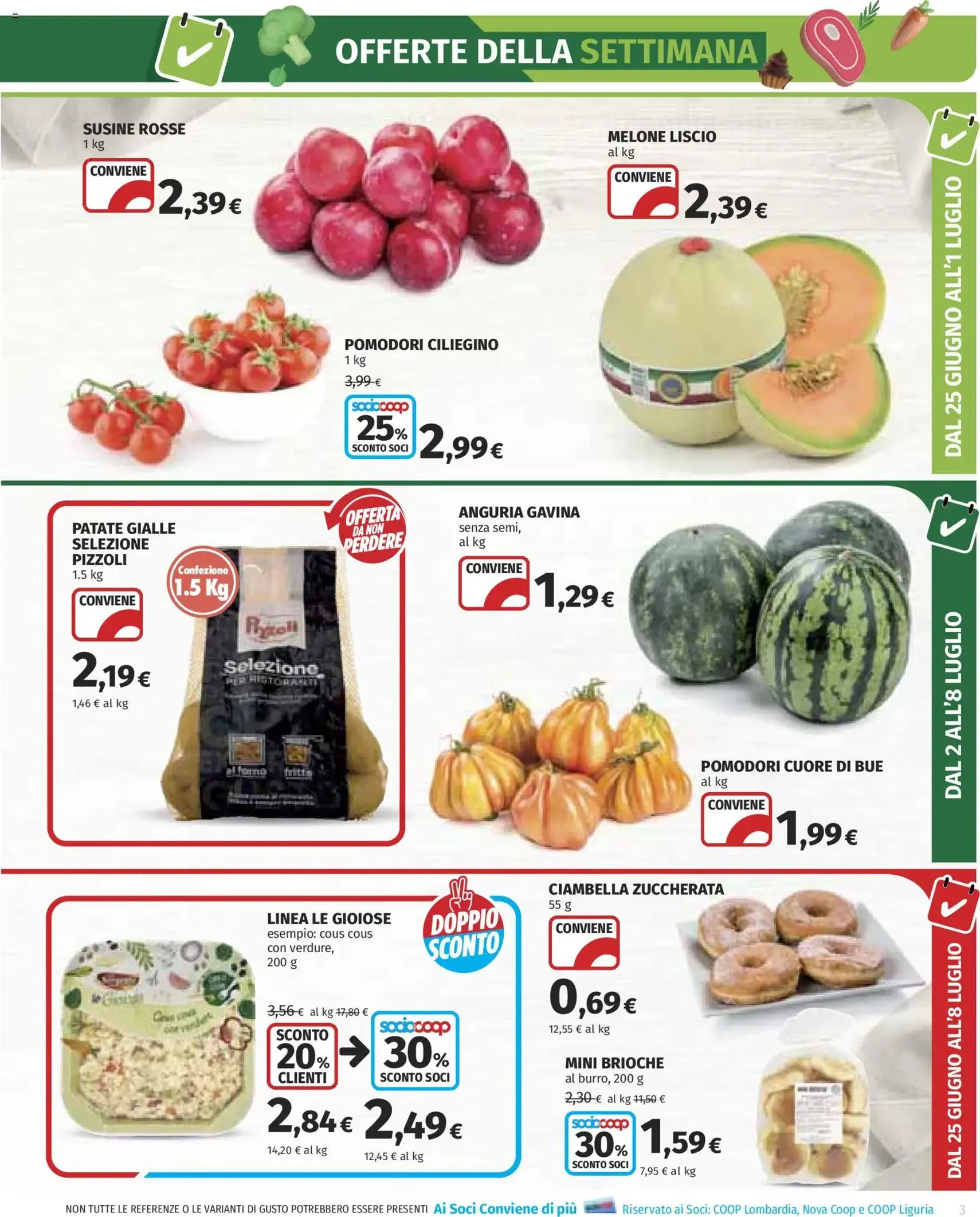 COOP volantino - volantino valido dal 25/06/2026 pagina 3 di 23