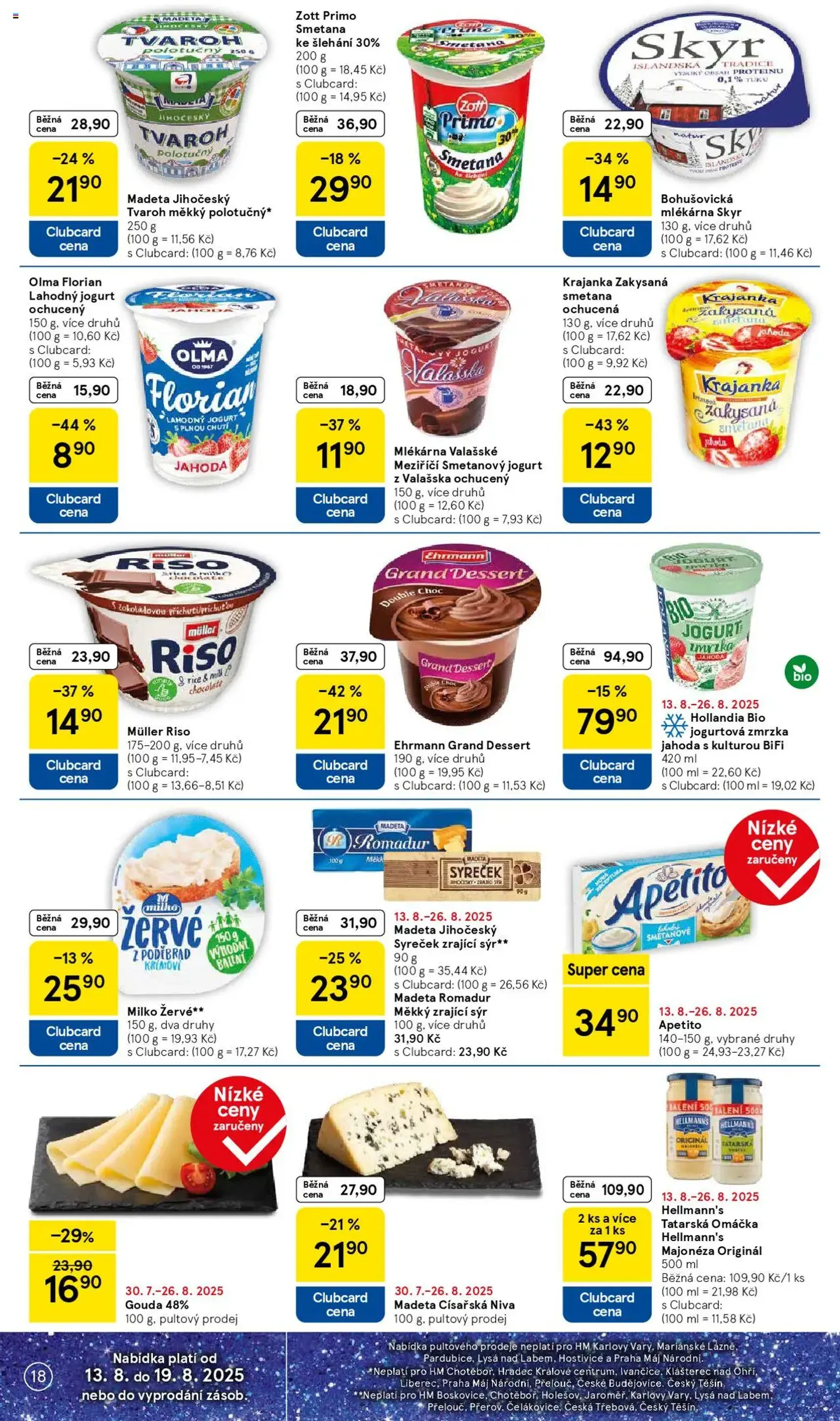 Tesco leták - Hypermarket - platný leták od 13.08.2025 strana 18 z 36 Tesco leták - Hypermarket - platný leták od 13.08.2025 strana 18 z 36
