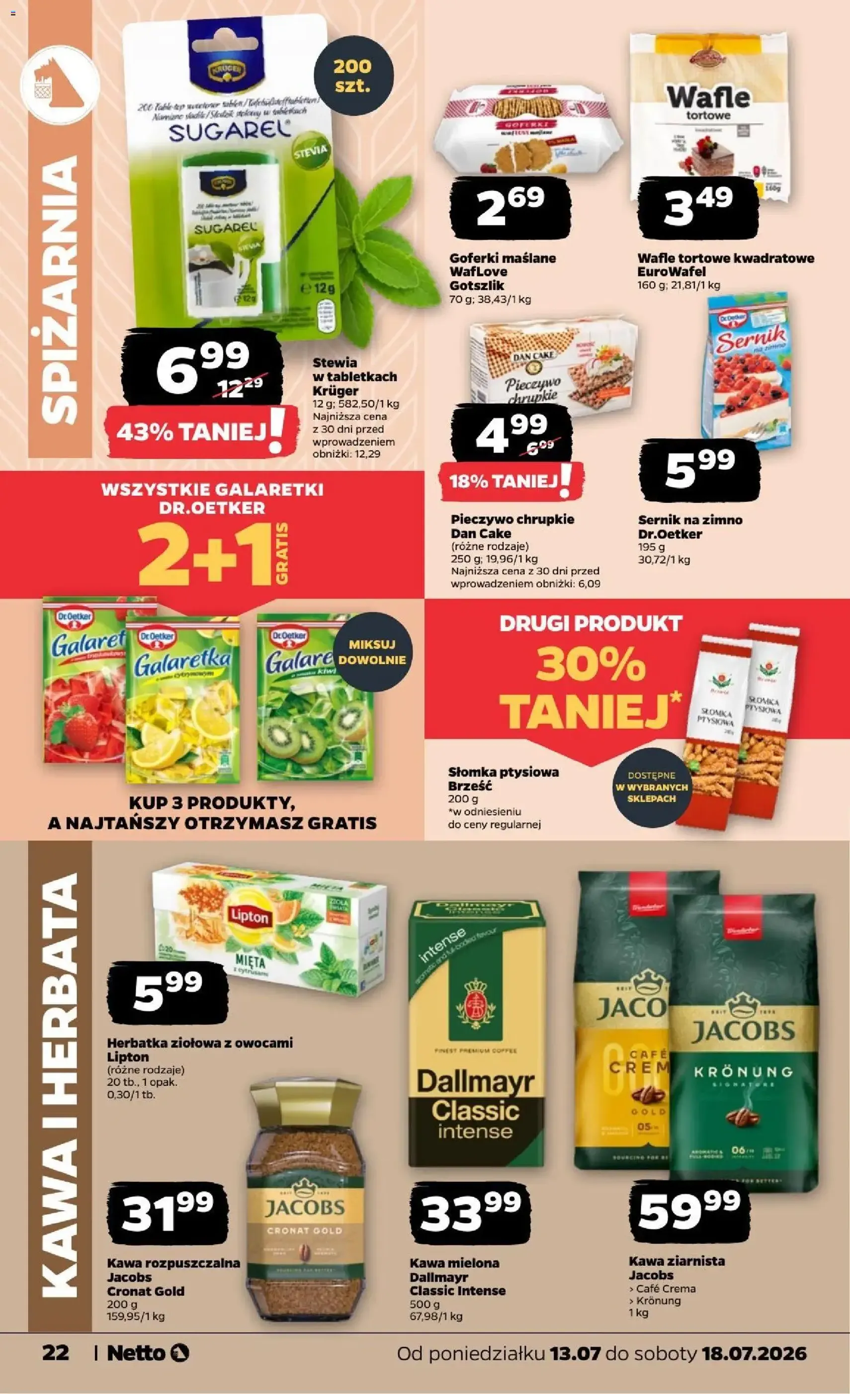 Netto gazetka od poniedziałku - ważny gazetka od 13.07.2026 strona 22 z 34