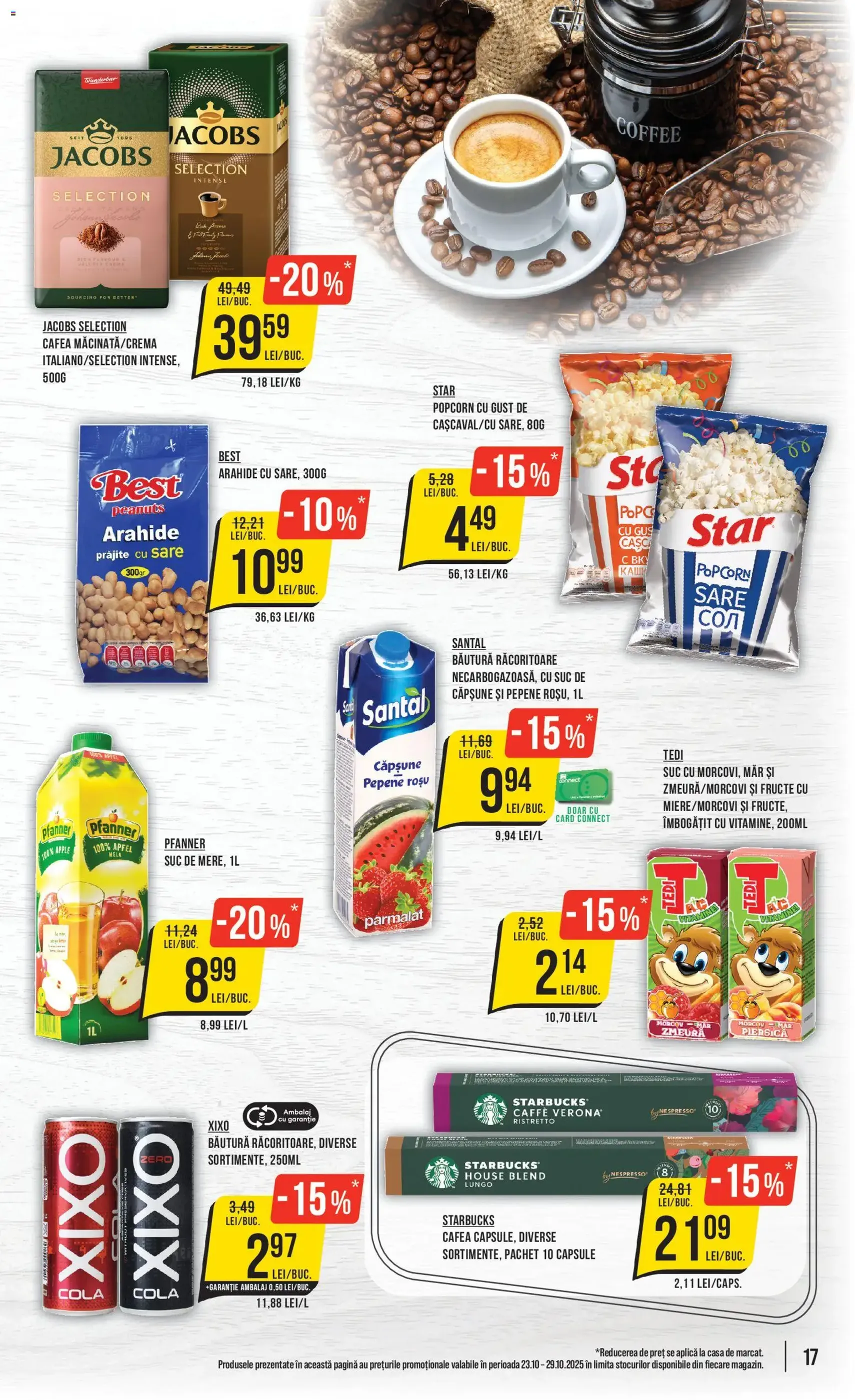 Catalog Mega Image - cataloage valabile începând cu 23.10.2025 pagina 17 din 24 Catalog Mega Image - cataloage valabile începând cu 23.10.2025 pagina 17 din 24