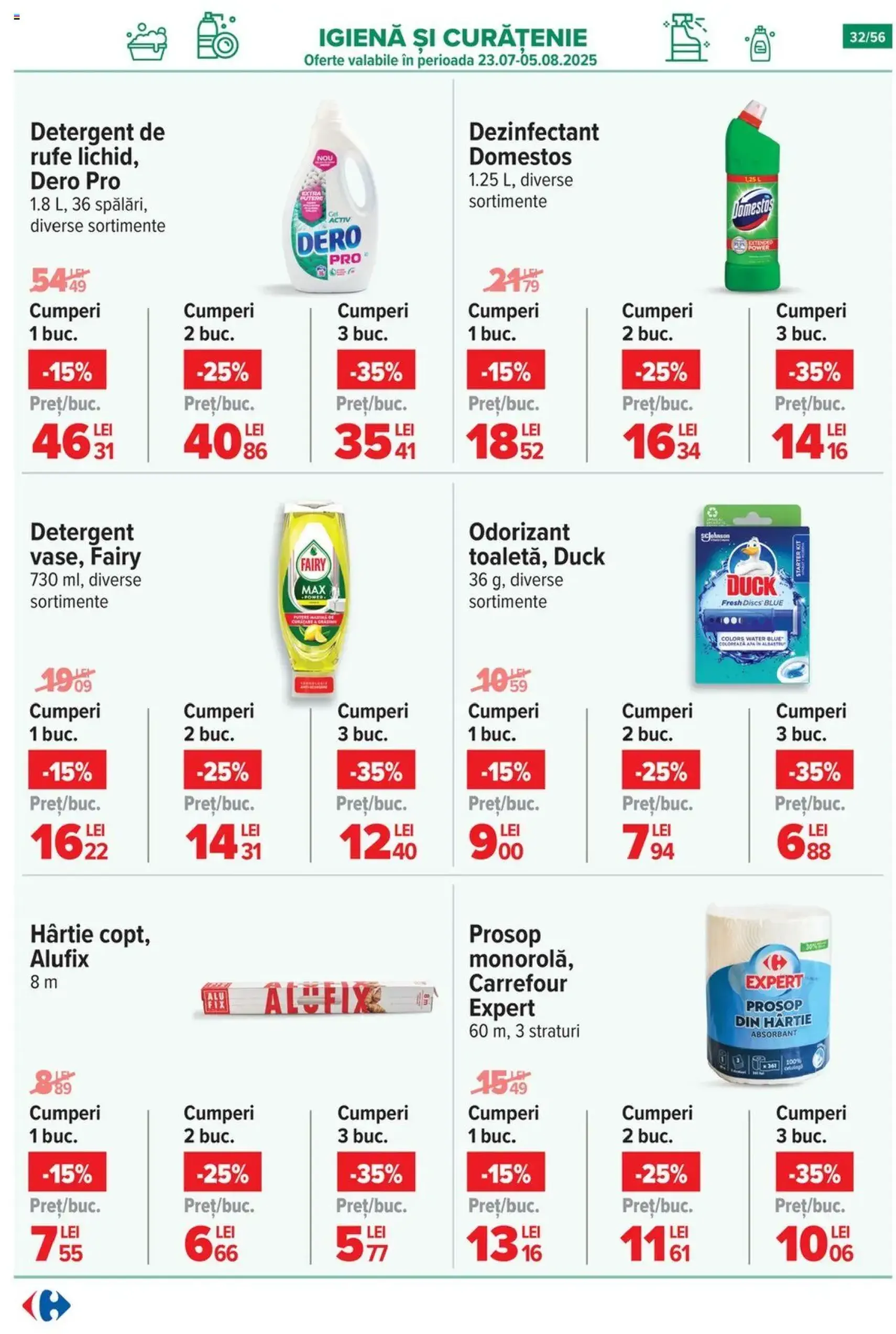 Catalog Carrefour - cataloage valabile începând cu 23.07.2025 pagina 33 din 54 Catalog Carrefour - cataloage valabile începând cu 23.07.2025 pagina 33 din 54