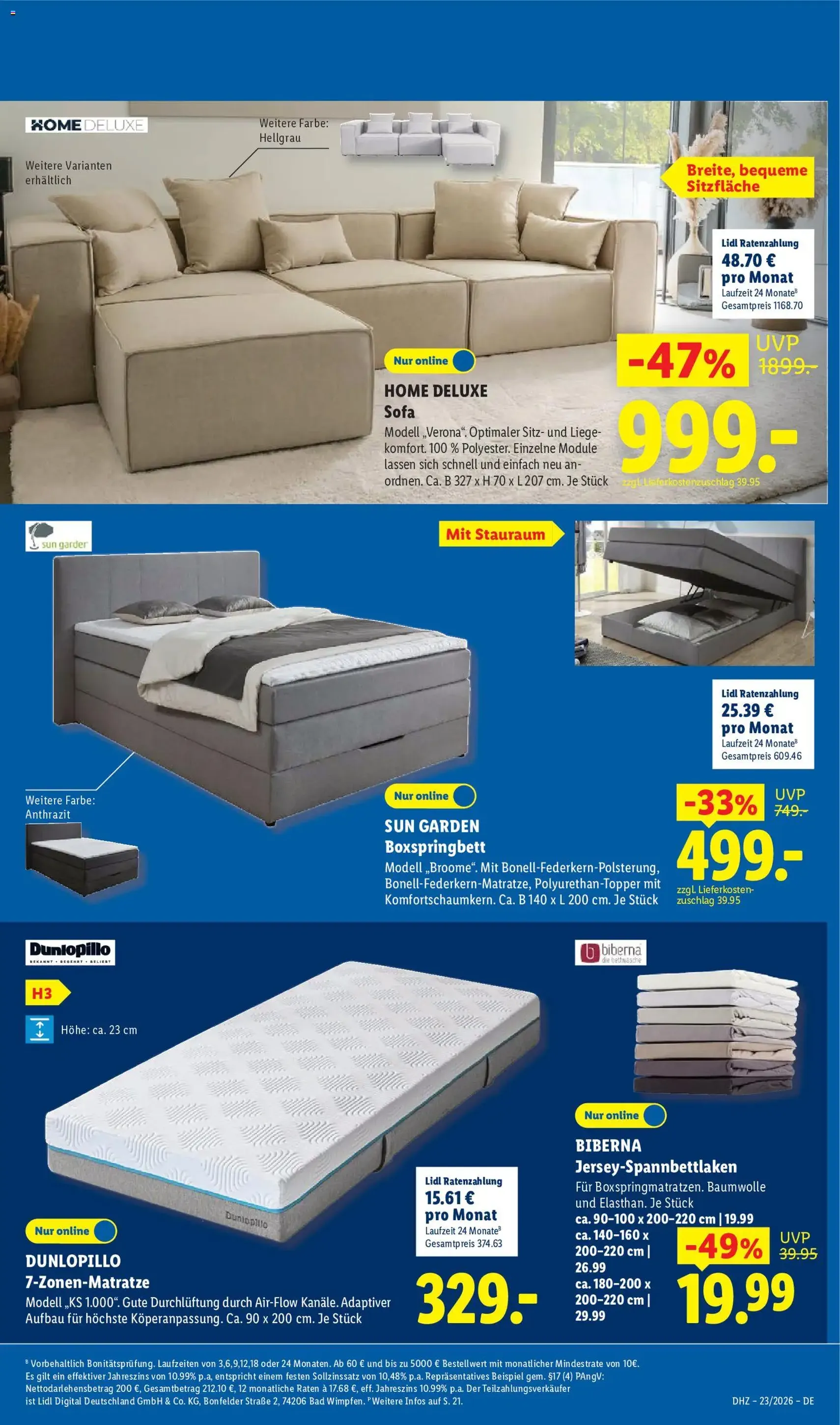 Lidl Prospekt - Gültiger Prospekt ab 01.06.2026, Seite 47 von insgesamt 71