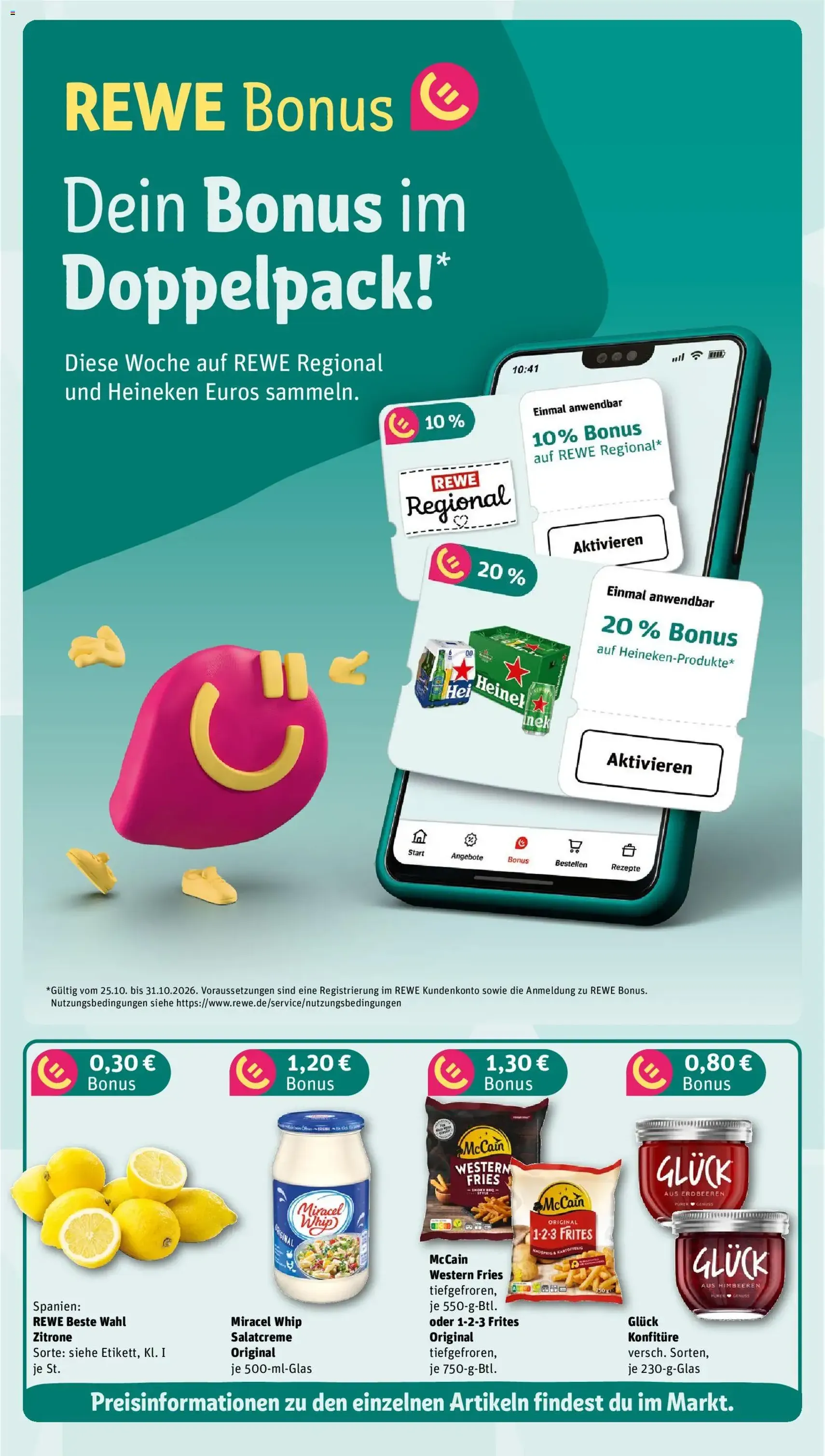 Rewe Prospekt - Gültiger Prospekt ab 26.10.2026, Seite 3 von insgesamt 20