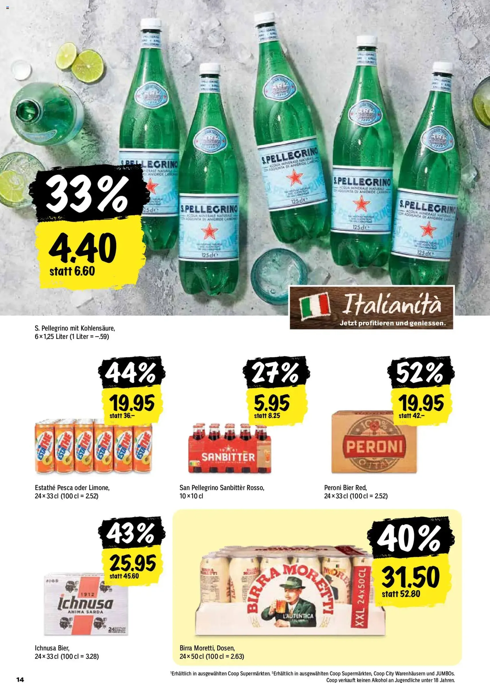 Coop aktionen - Gültiger Prospekt ab 20.08.2026, Seite 14 von insgesamt 28