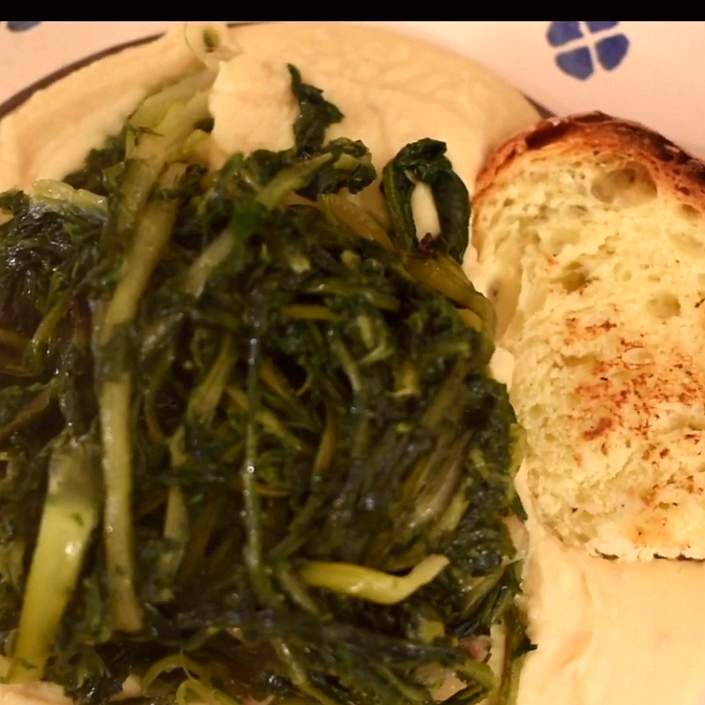 Ricetta fave e cicoria