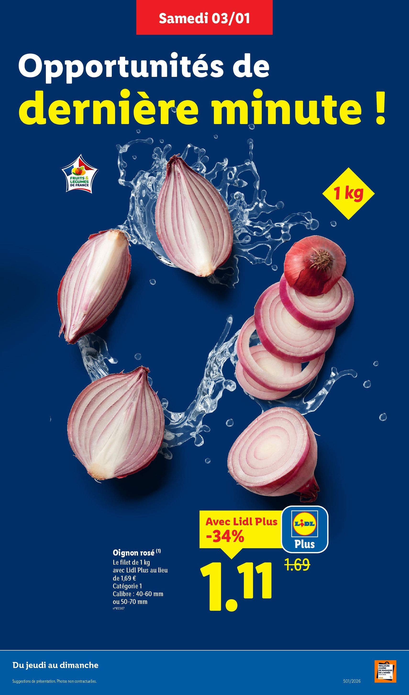 LIDL catalogue semaine 1 - brochure valable à partir du 03/01/2026, page 5 sur 77