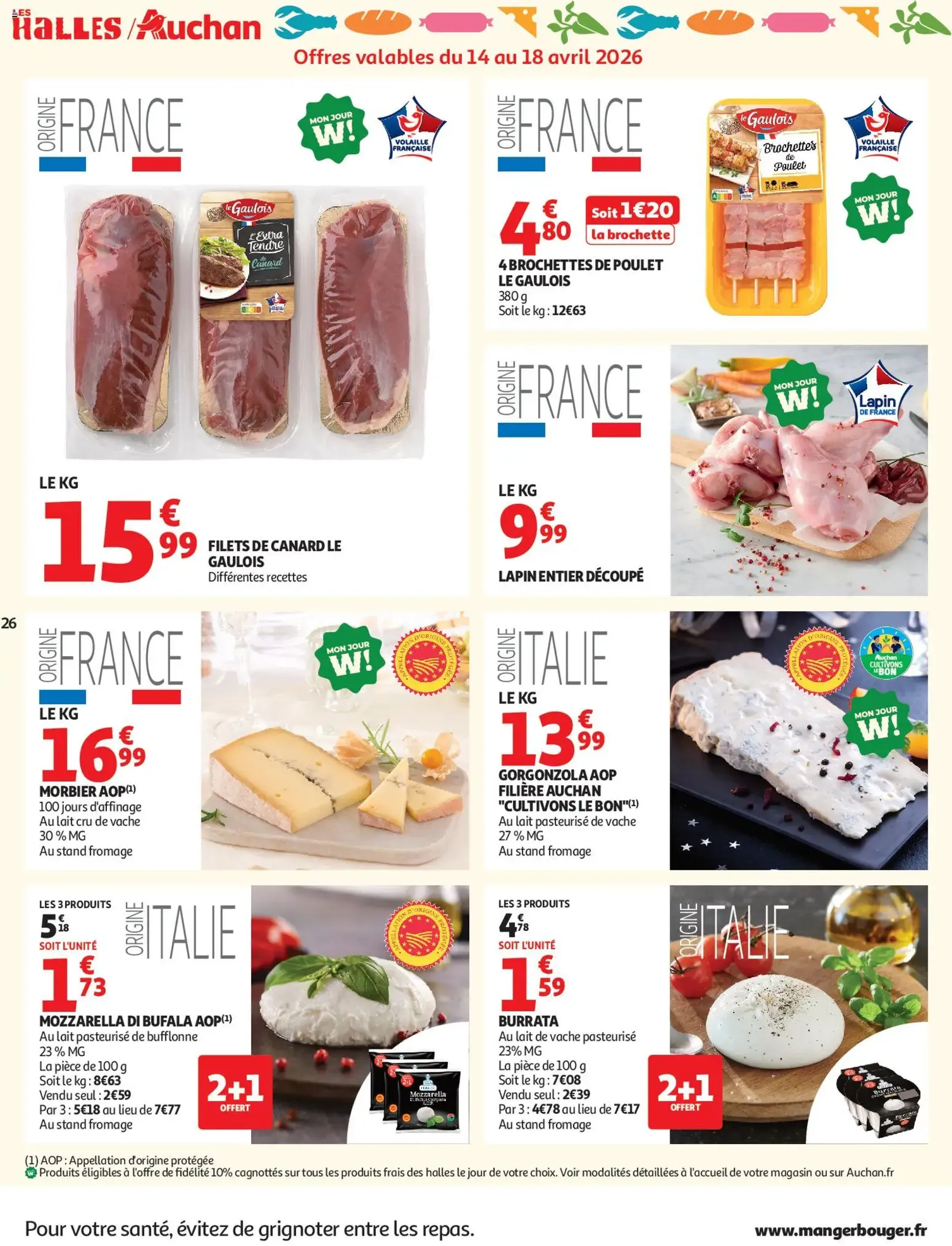 Auchan prospectus - brochure valable à partir du 14/04/2026, page 26 sur 52