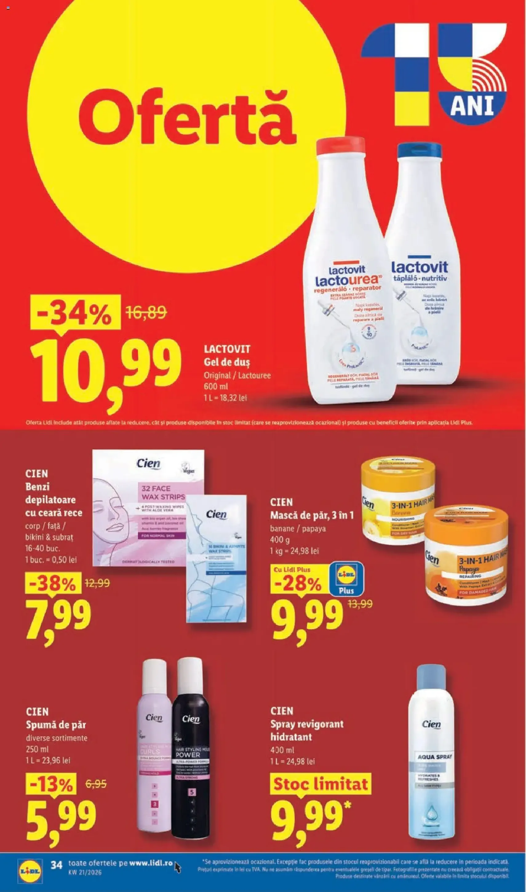 Lidl Catalog - cataloage valabile începând cu 18.05.2026 pagina 34 din 40