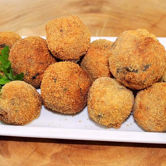 Polpette di melanzane al forno