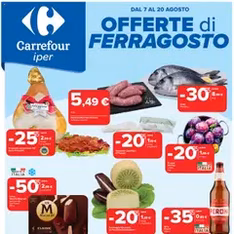 Volantino Carrefour - anteprima volantino valido dal 07/08/2025