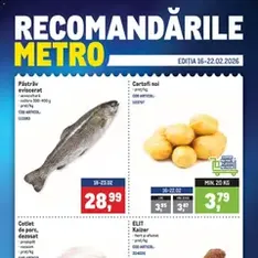 Catalog Metro - previzualizare cataloage valabilă începând cu 16.02.2026