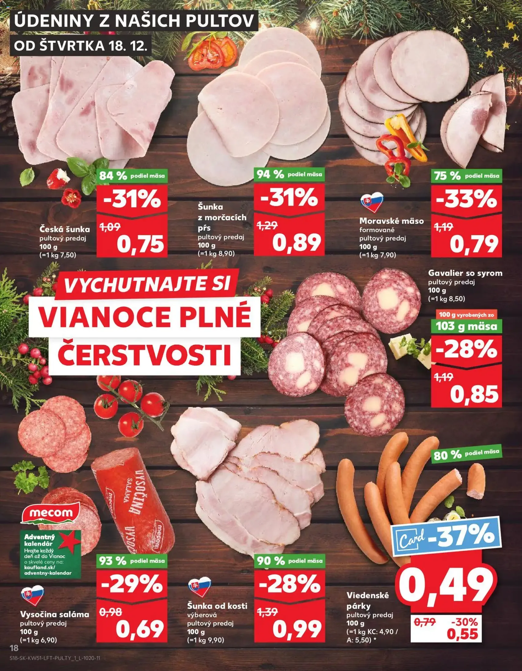 Kaufland SK Akciós újság - 2025.12.18. érvényes szórólap 18 oldal 78 oldalból