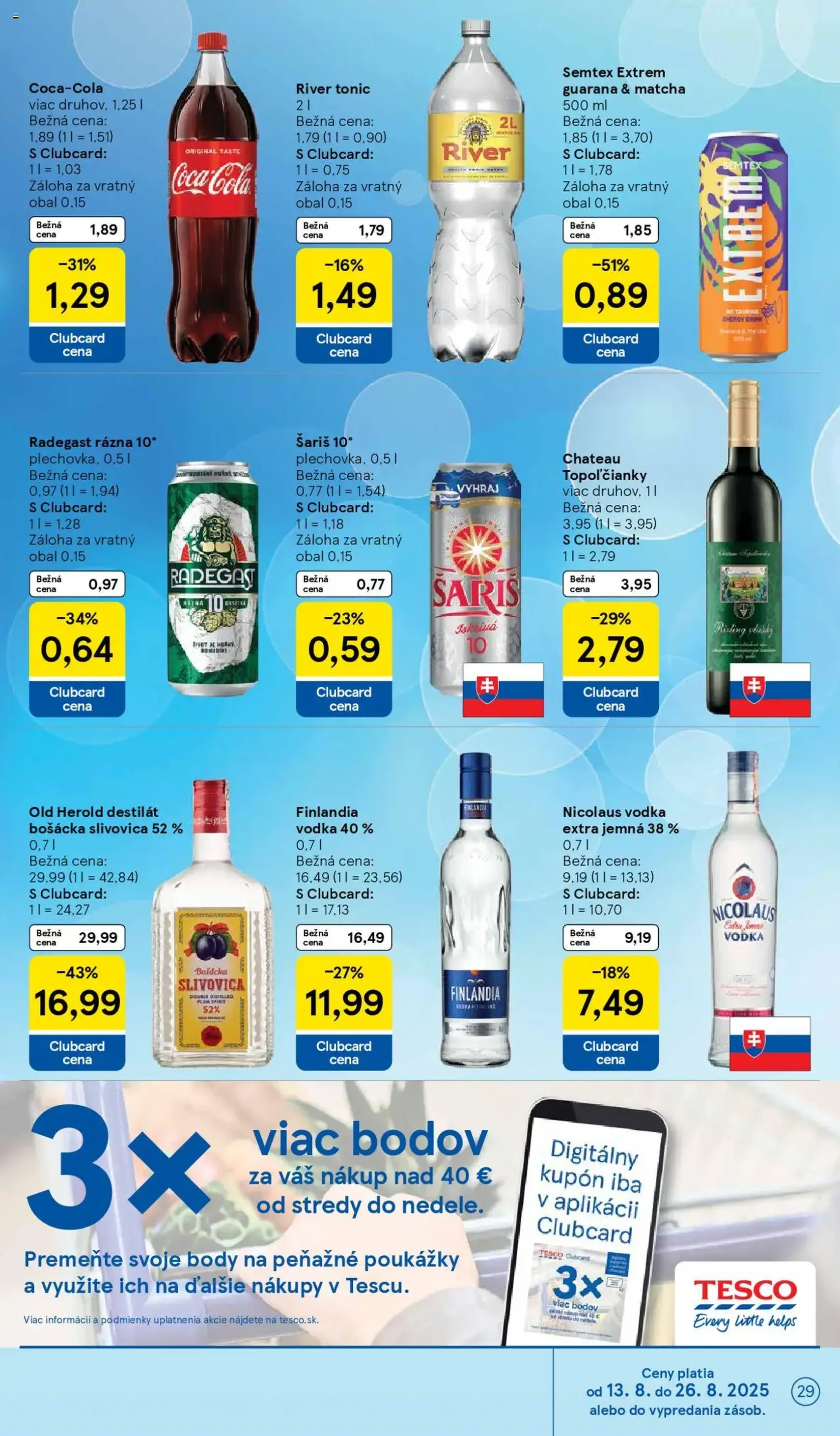 Tesco Hypermarket - leták - platný leták od 13.08.2025 strana 29 z 43