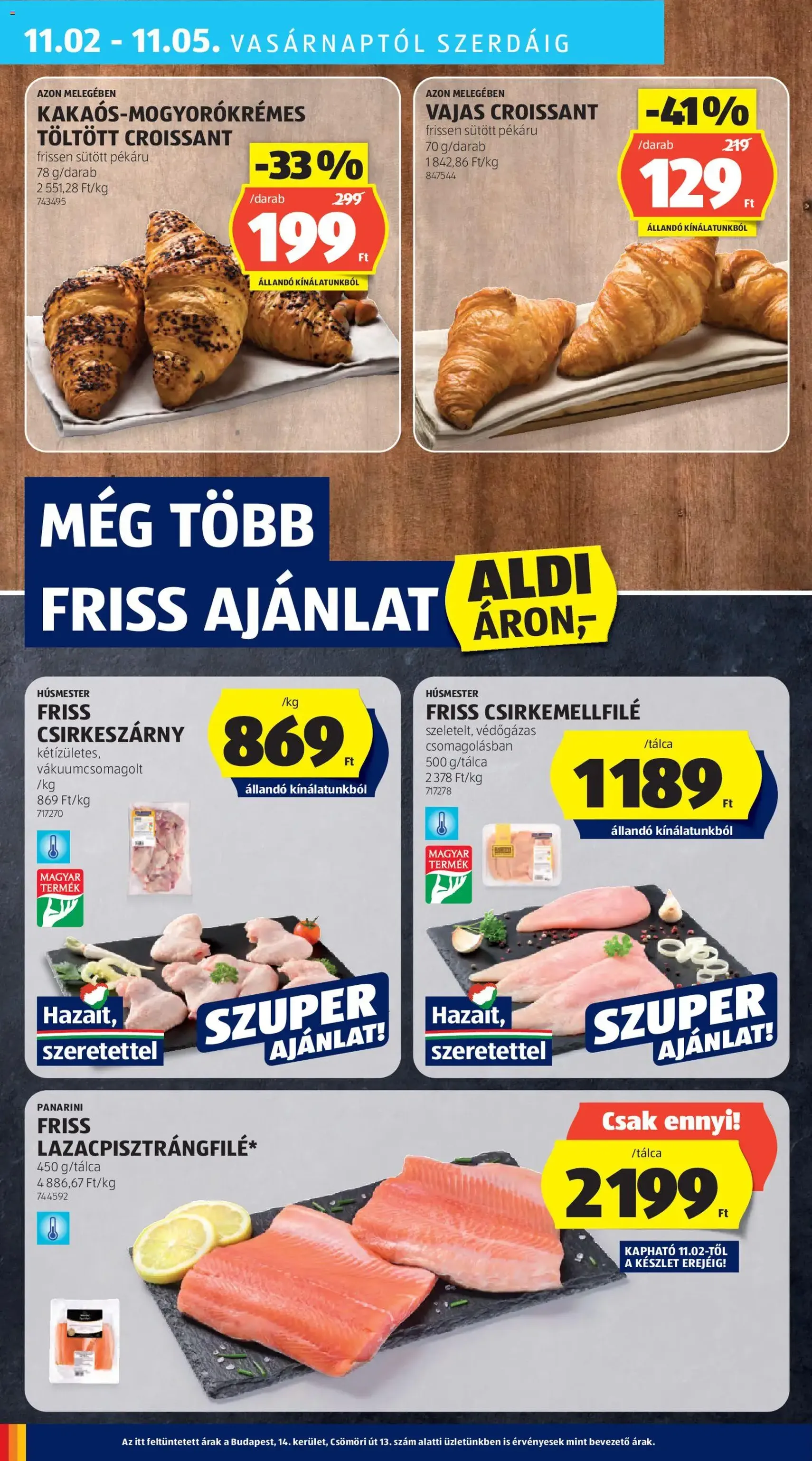 Aldi Akciós újság - 2025.10.30. érvényes szórólap 36 oldal 55 oldalból Aldi Akciós újság - 2025.10.30. érvényes szórólap 36 oldal 55 oldalból