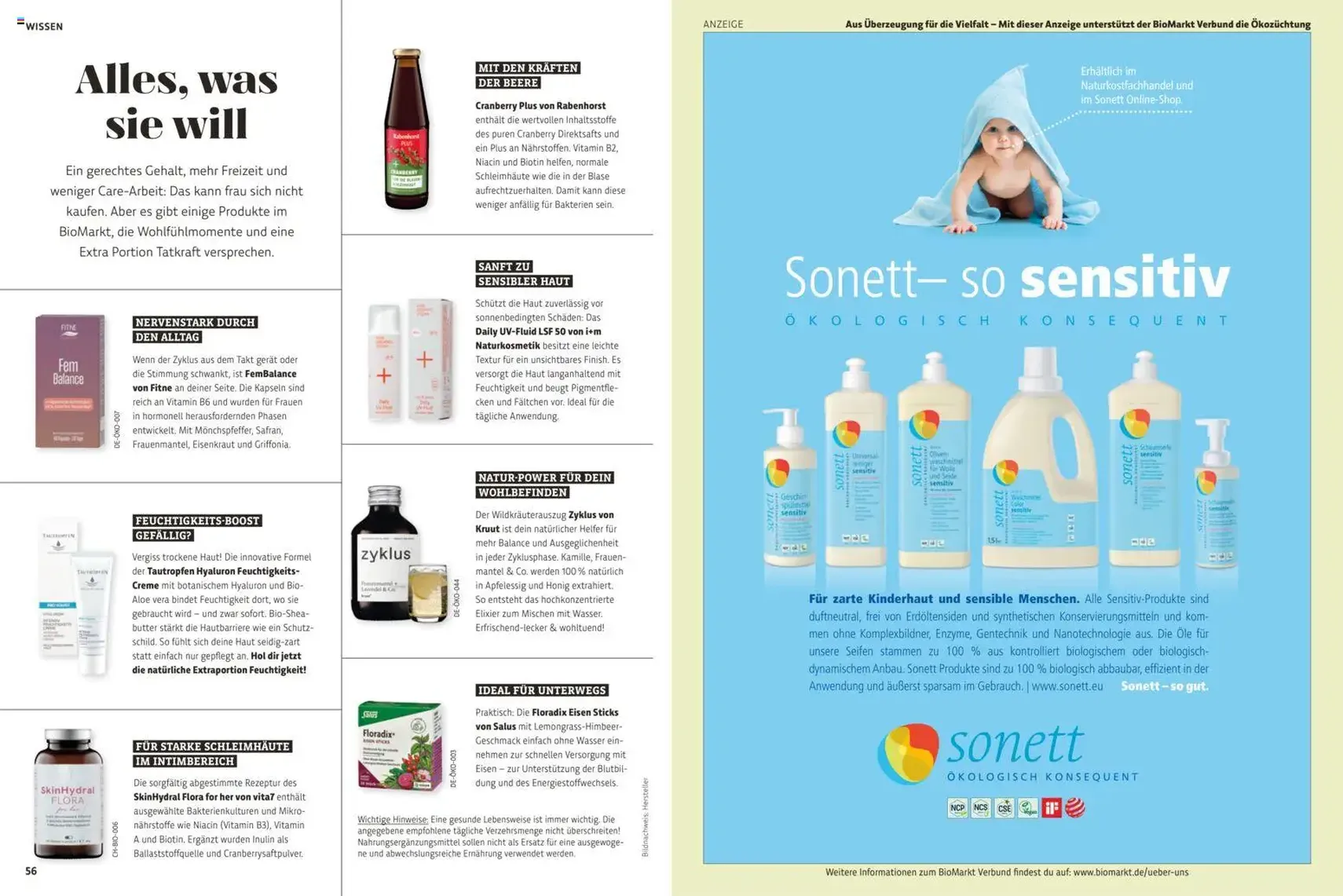 Denns BioMarkt KREO Magazin - Gültiger Prospekt ab 16.04.2026, Seite 29 von insgesamt 35