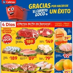 Vista previa del folleto Calimax - Folleto Mexicali válido desde 08/08/2025