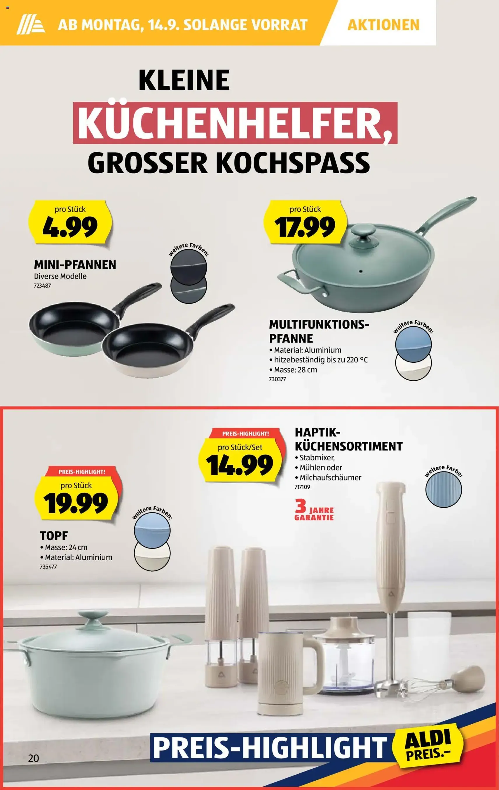 Aldi aktionen - Gültiger Prospekt ab 10.09.2026, Seite 19 von insgesamt 39