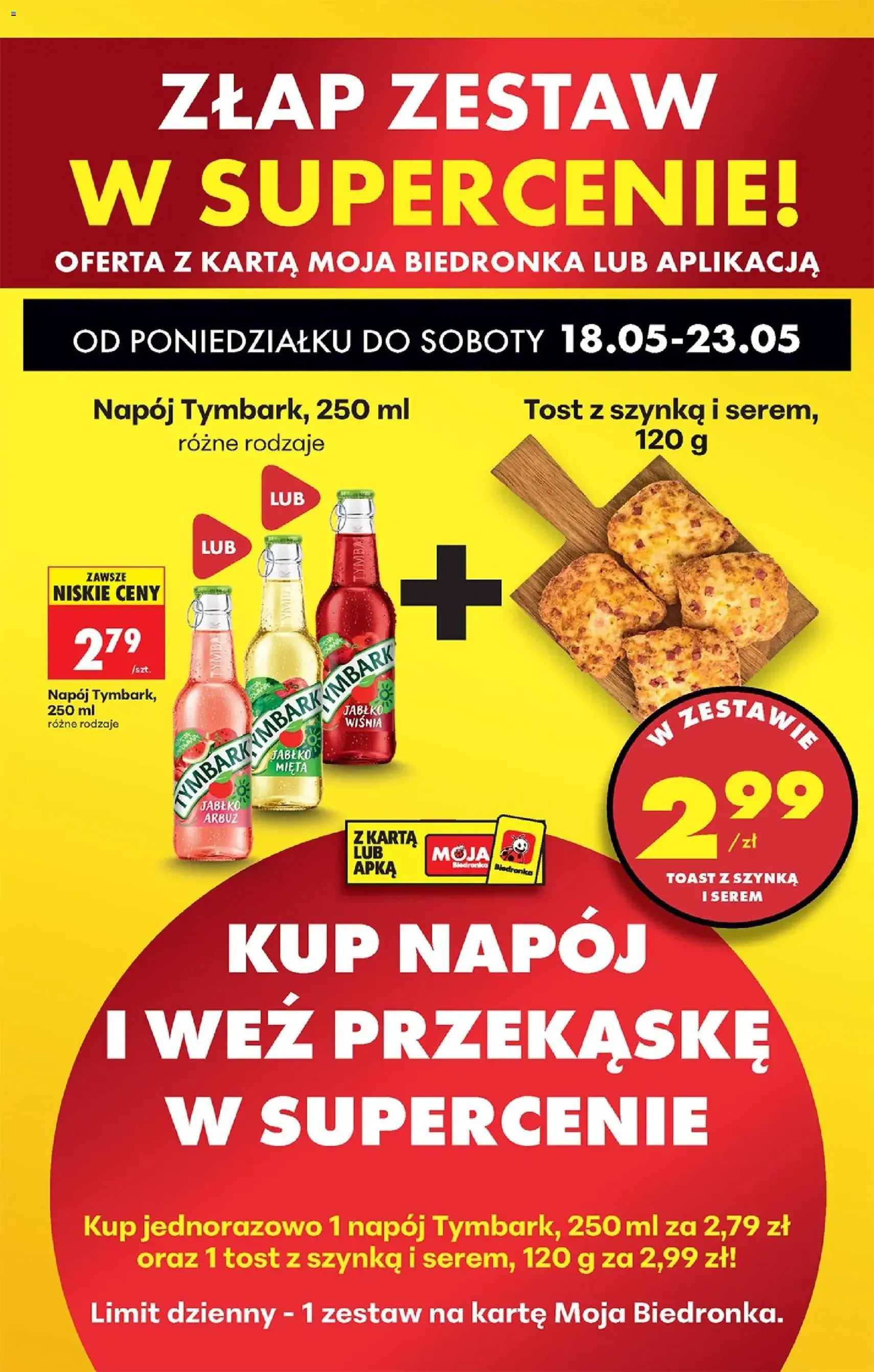 Biedronka gazetka od poniedziałku - ważny gazetka od 18.05.2026 strona 3 z 85