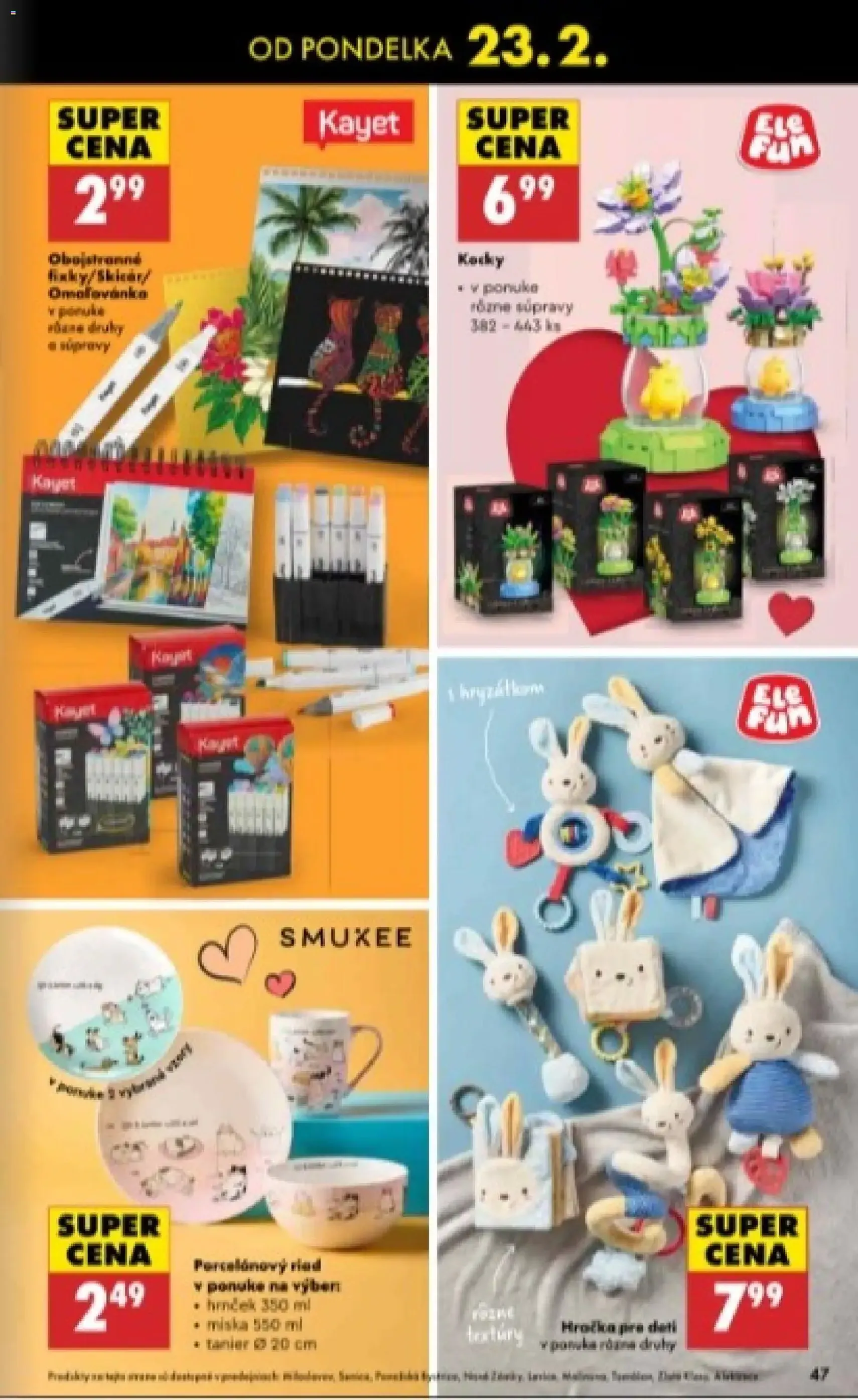 Biedronka leták - platný leták od 19.02.2026 strana 47 z 48