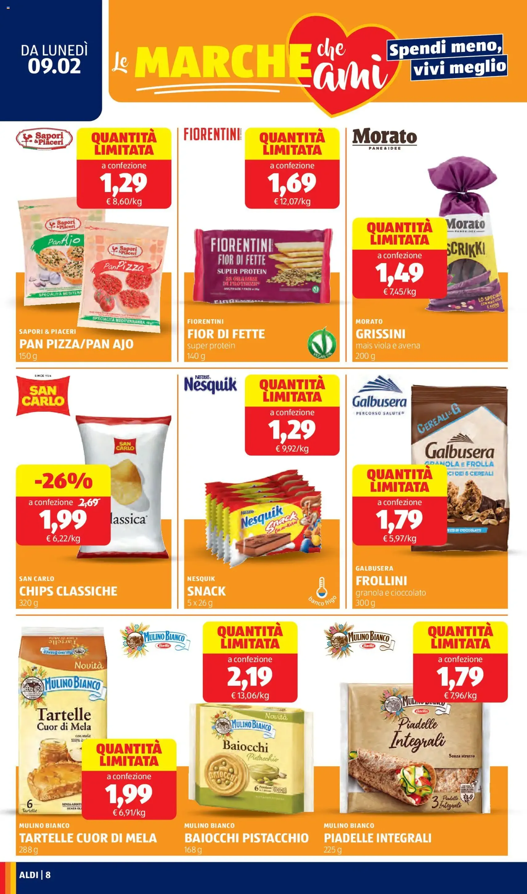 Volantino Aldi - volantino valido dal 09/02/2026 pagina 8 di 32