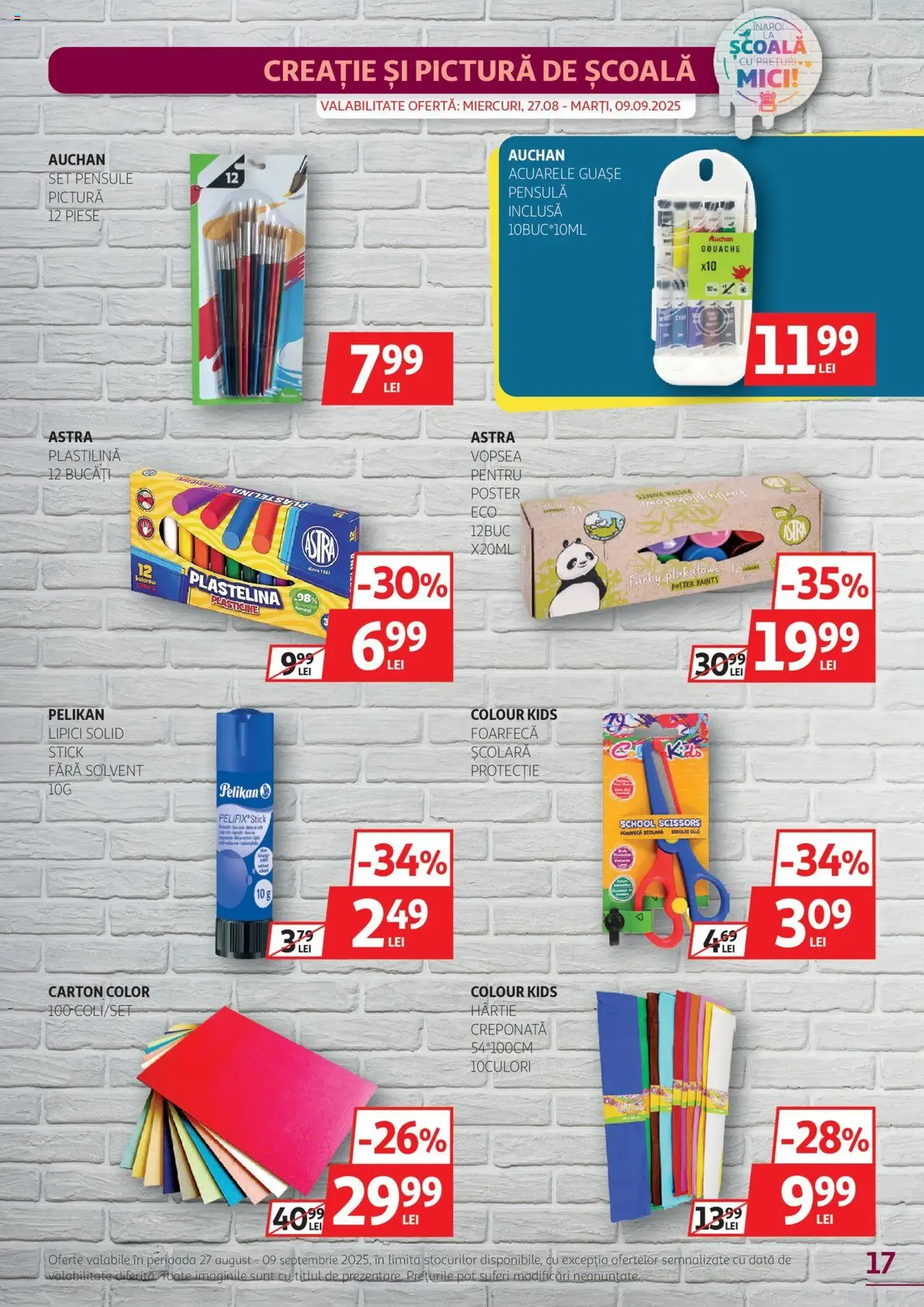 Catalog Auchan - cataloage valabile începând cu 27.08.2025 pagina 17 din 28 Catalog Auchan - cataloage valabile începând cu 27.08.2025 pagina 17 din 28