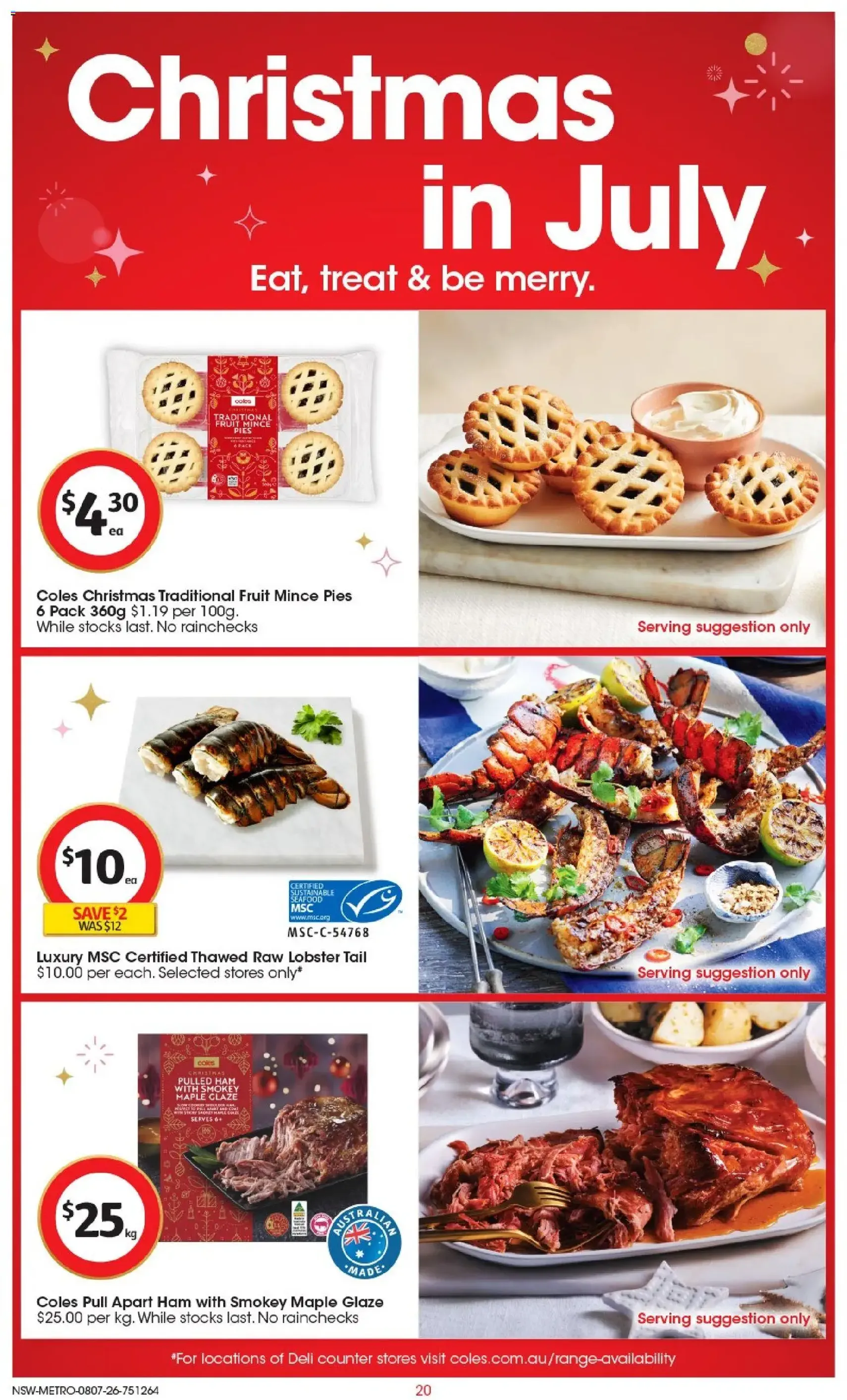 Coles catalogue - valid flyer from 08/07/2026, page 20 of 50