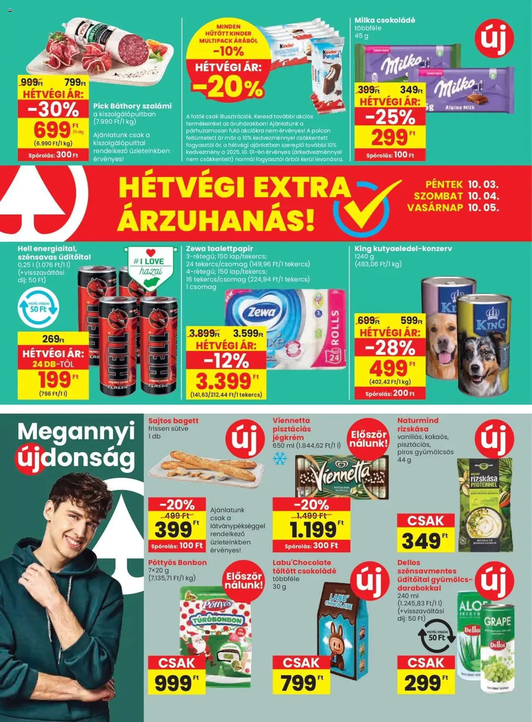 Spar Akciós újság - 2025.10.02. érvényes szórólap 18 oldal 18 oldalból Spar Akciós újság - 2025.10.02. érvényes szórólap 18 oldal 18 oldalból