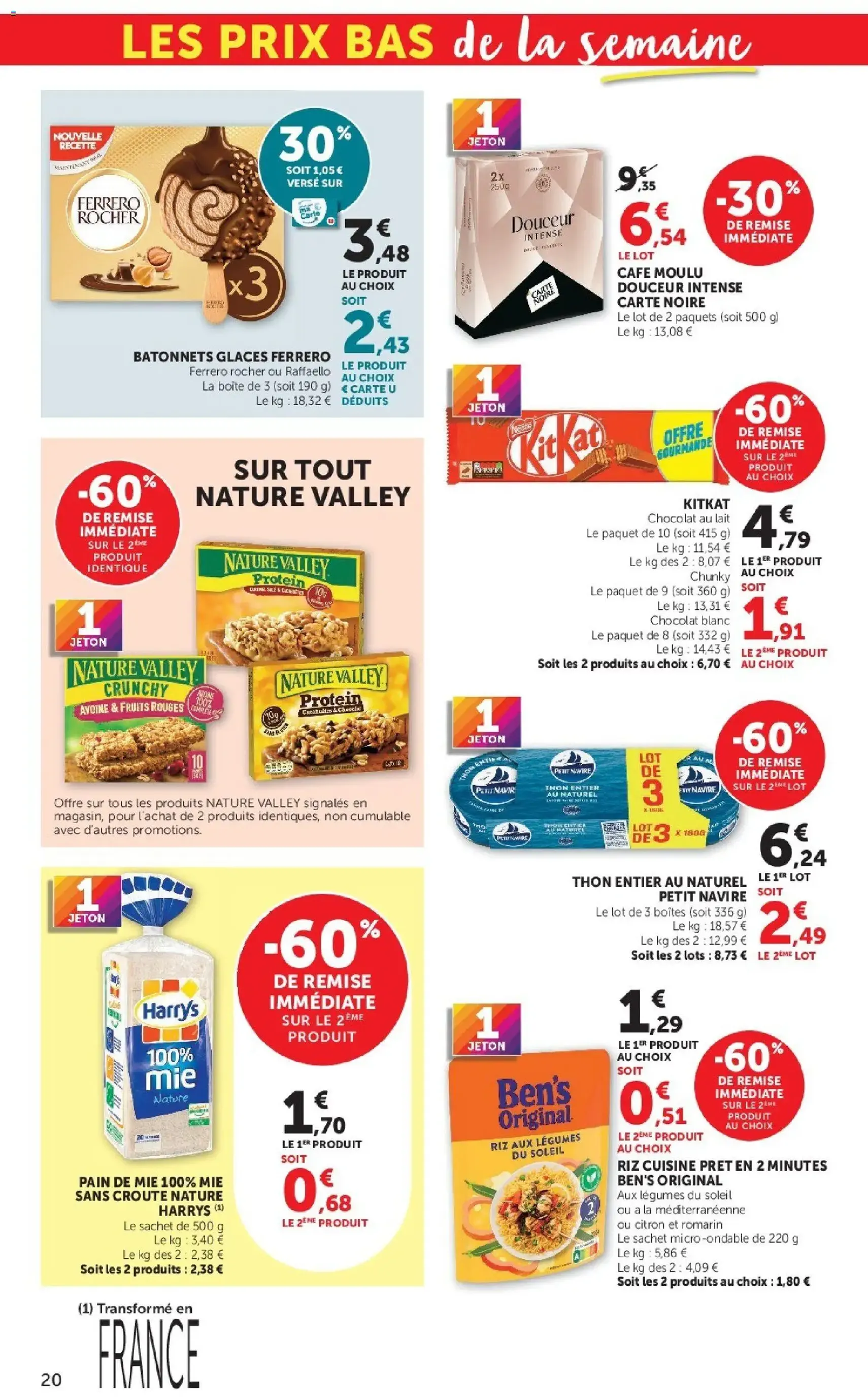 U Express - Anniversaire gagnant des Magasins U - brochure valable à partir du 15/09/2026, page 20 sur 24