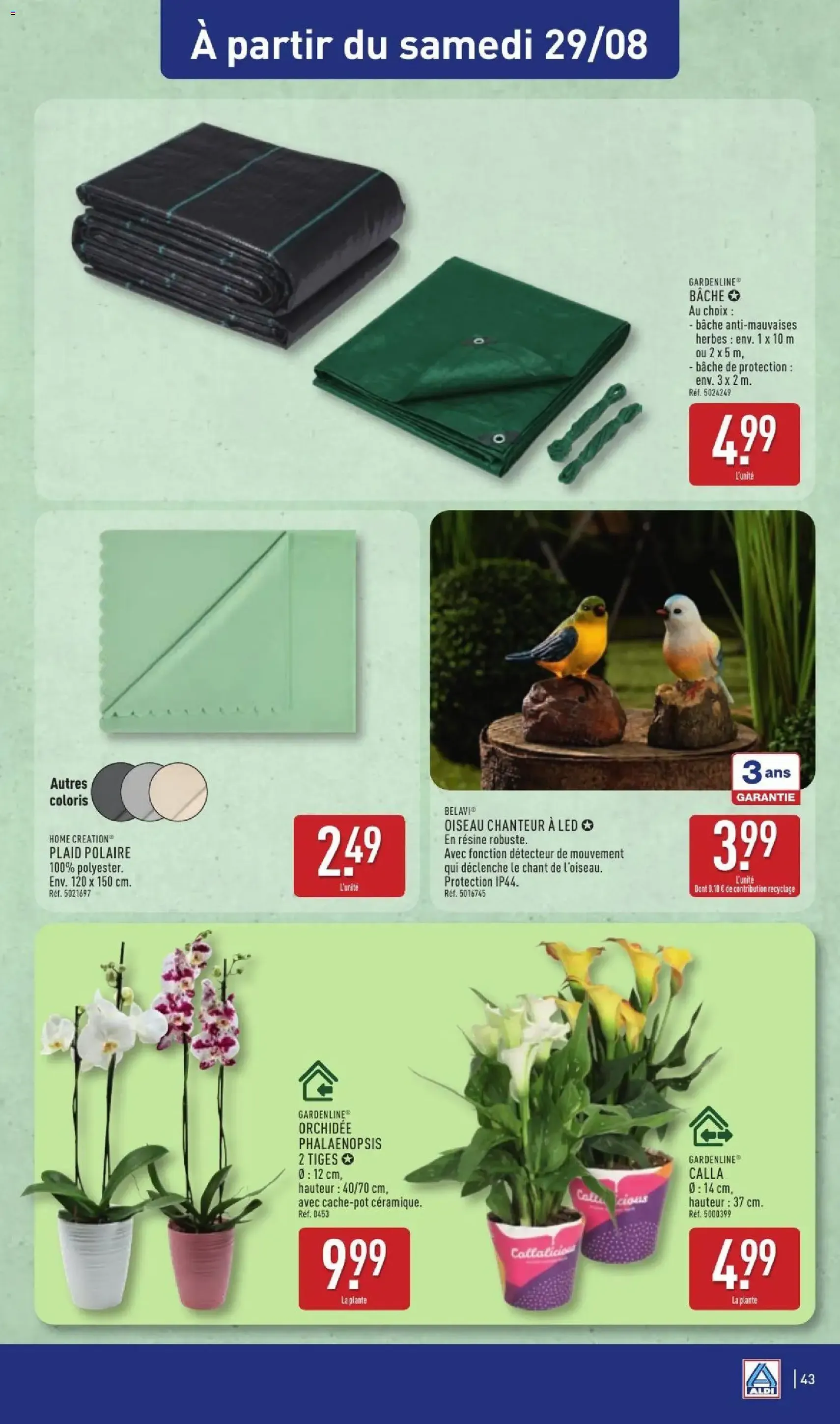 Aldi catalogue - brochure valable à partir du 25/08/2026, page 45 sur 47