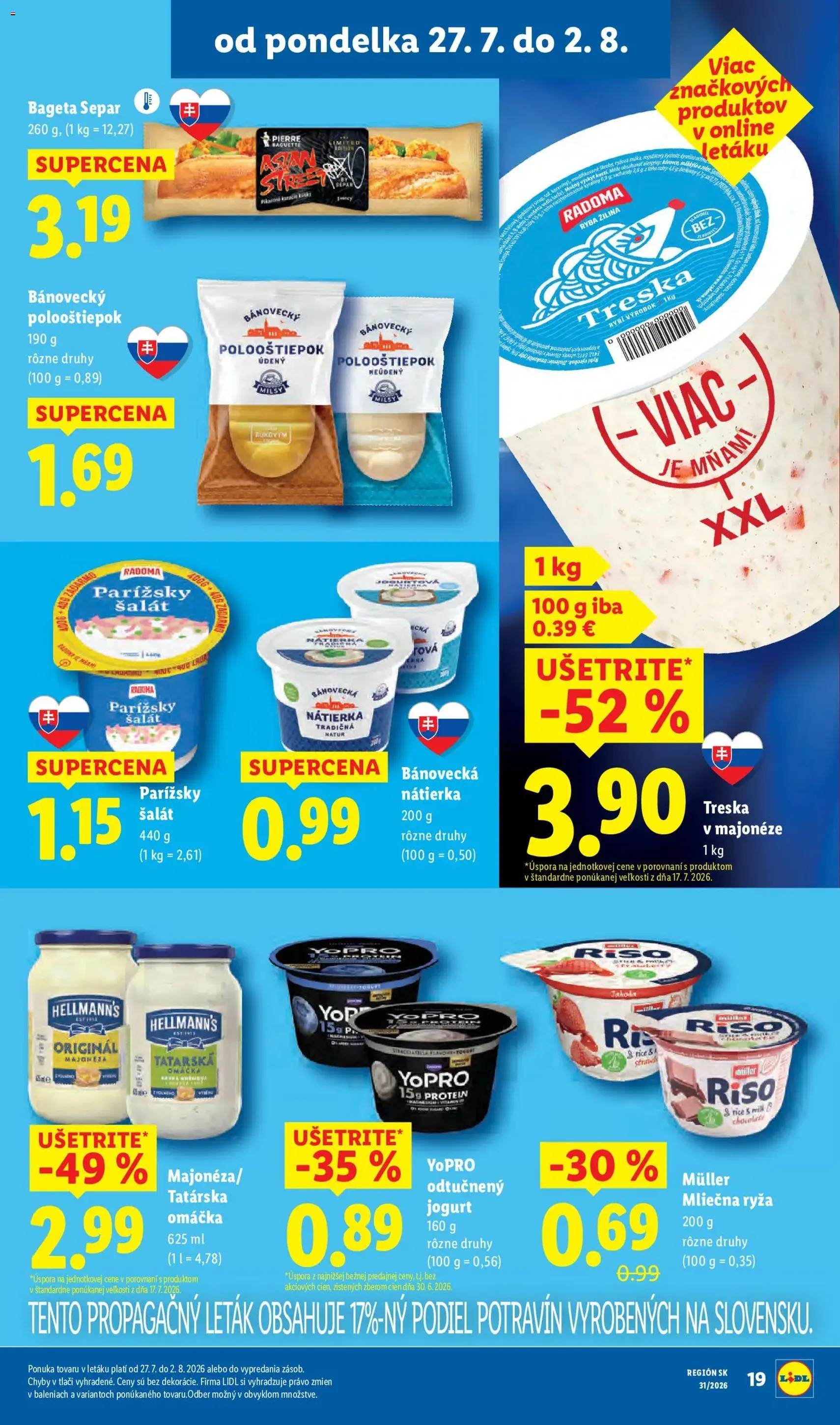 Lidl leták - platný leták od 27.07.2026 strana 27 z 108