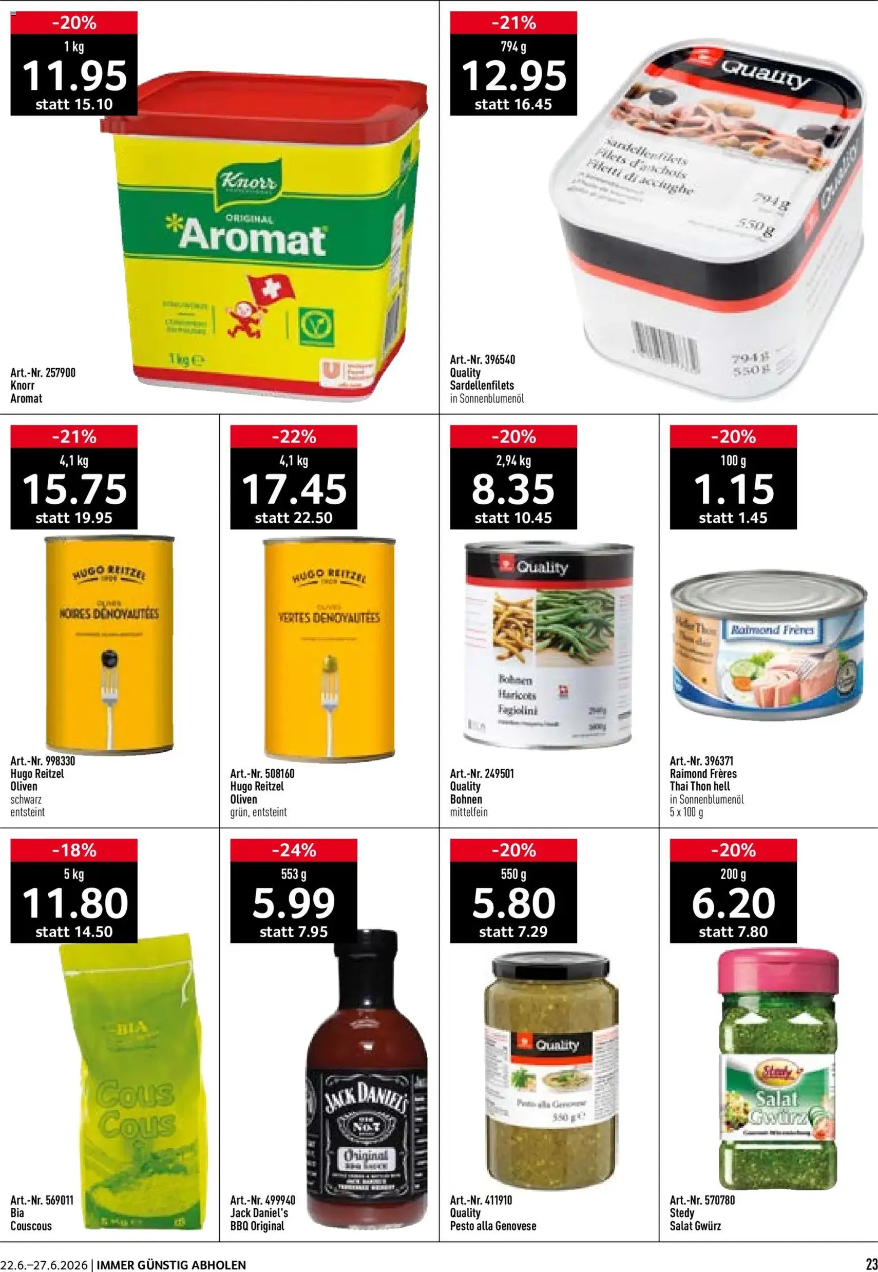 Prodega aktionen - Gültiger Prospekt ab 22.06.2026, Seite 23 von insgesamt 40