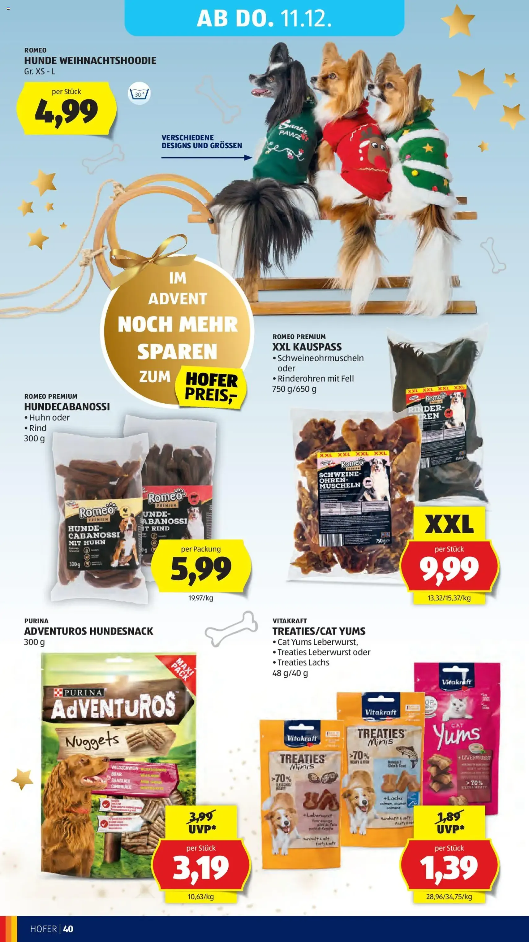 Hofer Flugblatt - Gültiger Prospekt ab 05.12.2025, Seite 54 von insgesamt 60