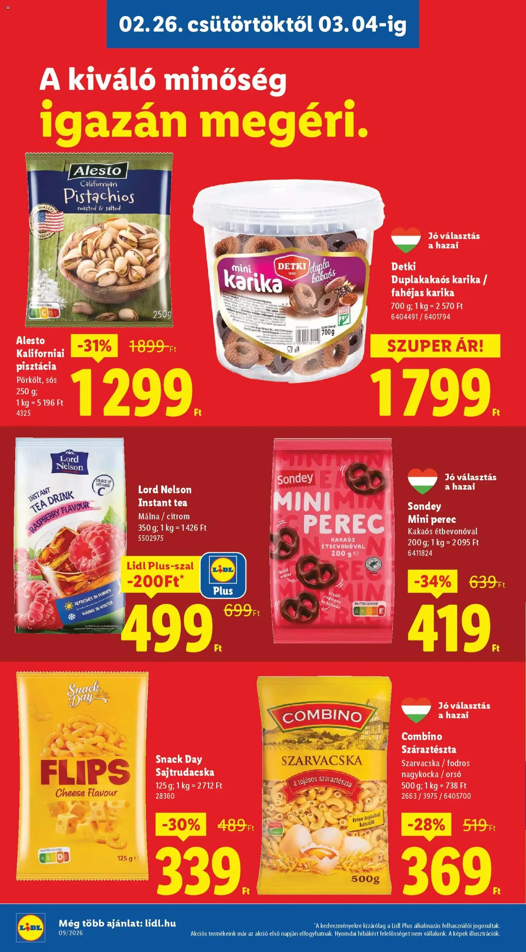 Lidl Akciós újság - 2026.02.26. érvényes szórólap 12 oldal 80 oldalból