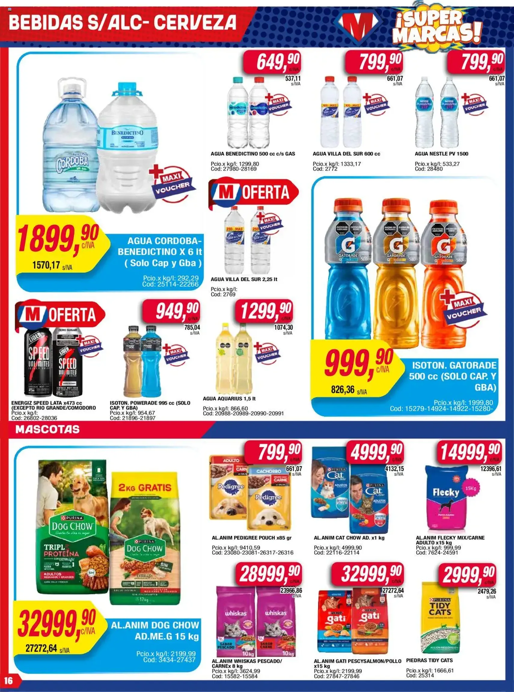 Maxiconsumo ofertas - folleto válido desde 21/07/2025 página 16 de 28 Maxiconsumo ofertas - folleto válido desde 21/07/2025 página 16 de 28