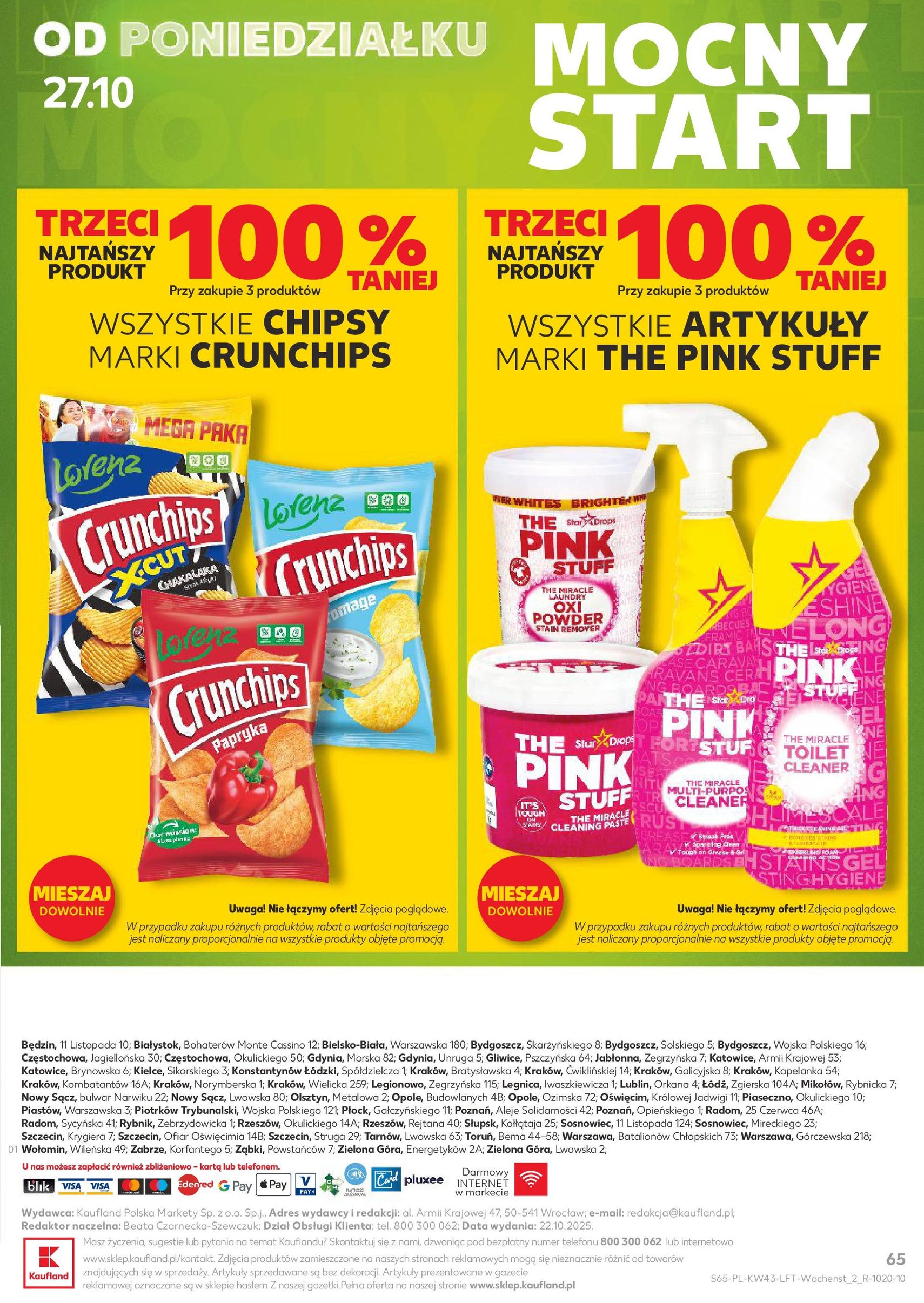 Kaufland gazetka - ważny gazetka od 23.10.2025 strona 65 z 67 Kaufland gazetka - ważny gazetka od 23.10.2025 strona 65 z 67