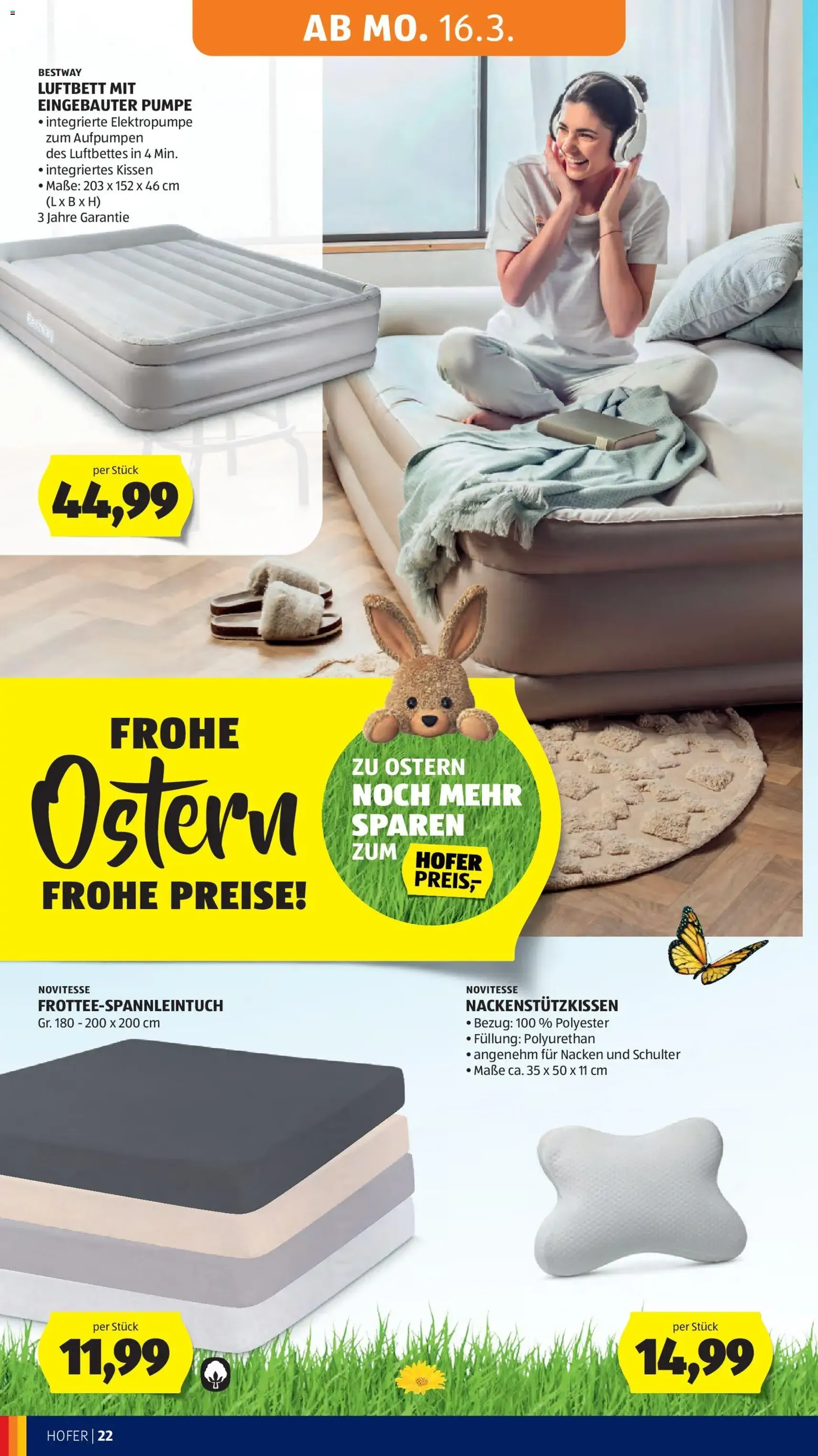 Hofer Flugblatt - Gültiger Prospekt ab 11.03.2026, Seite 29 von insgesamt 48