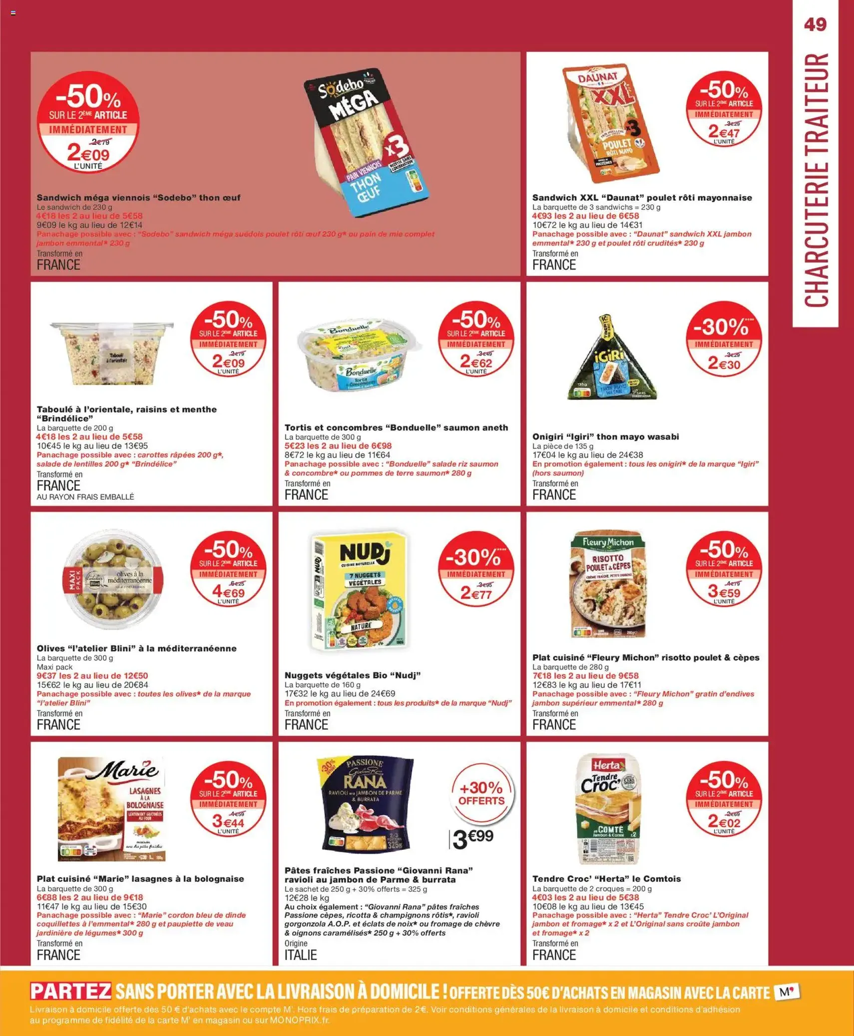 Monoprix catalogue - brochure valable à partir du 03/03/2026, page 49 sur 68