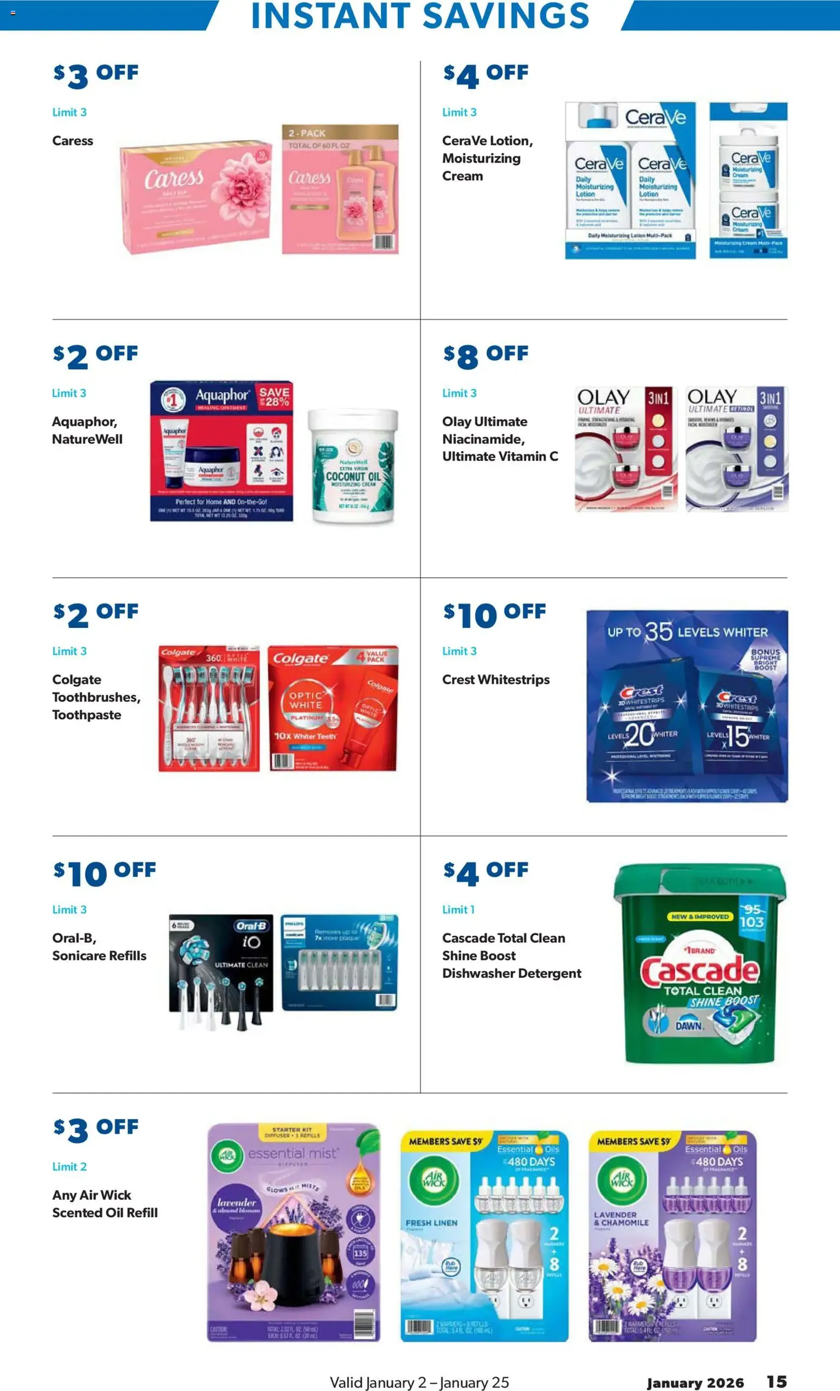 Sam's Club Instant Savings Book January - valid flyer from 01/02/2026, page 15 of 44