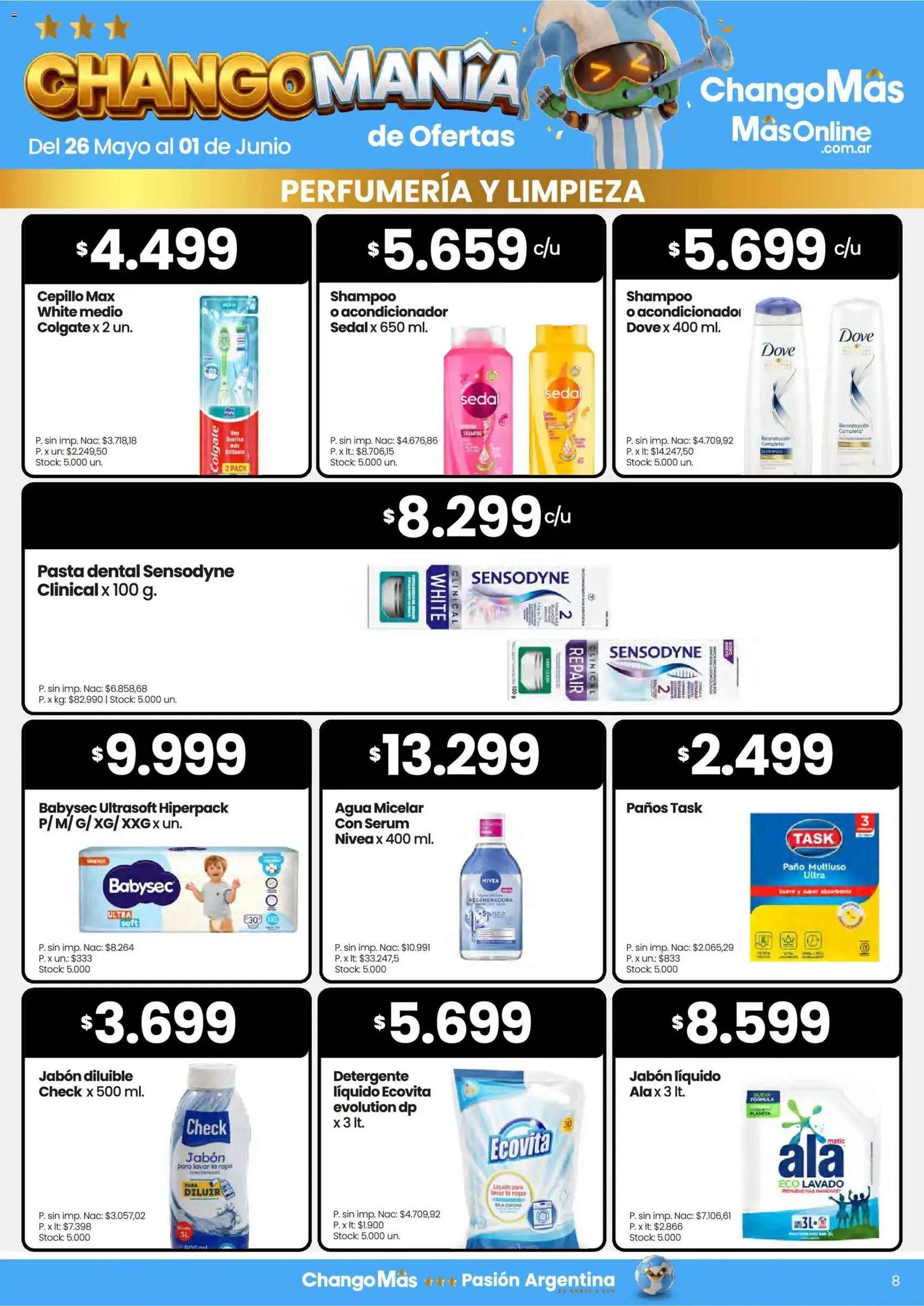 Changomas ofertas - folleto válido desde 26/05/2026 página 8 de 16